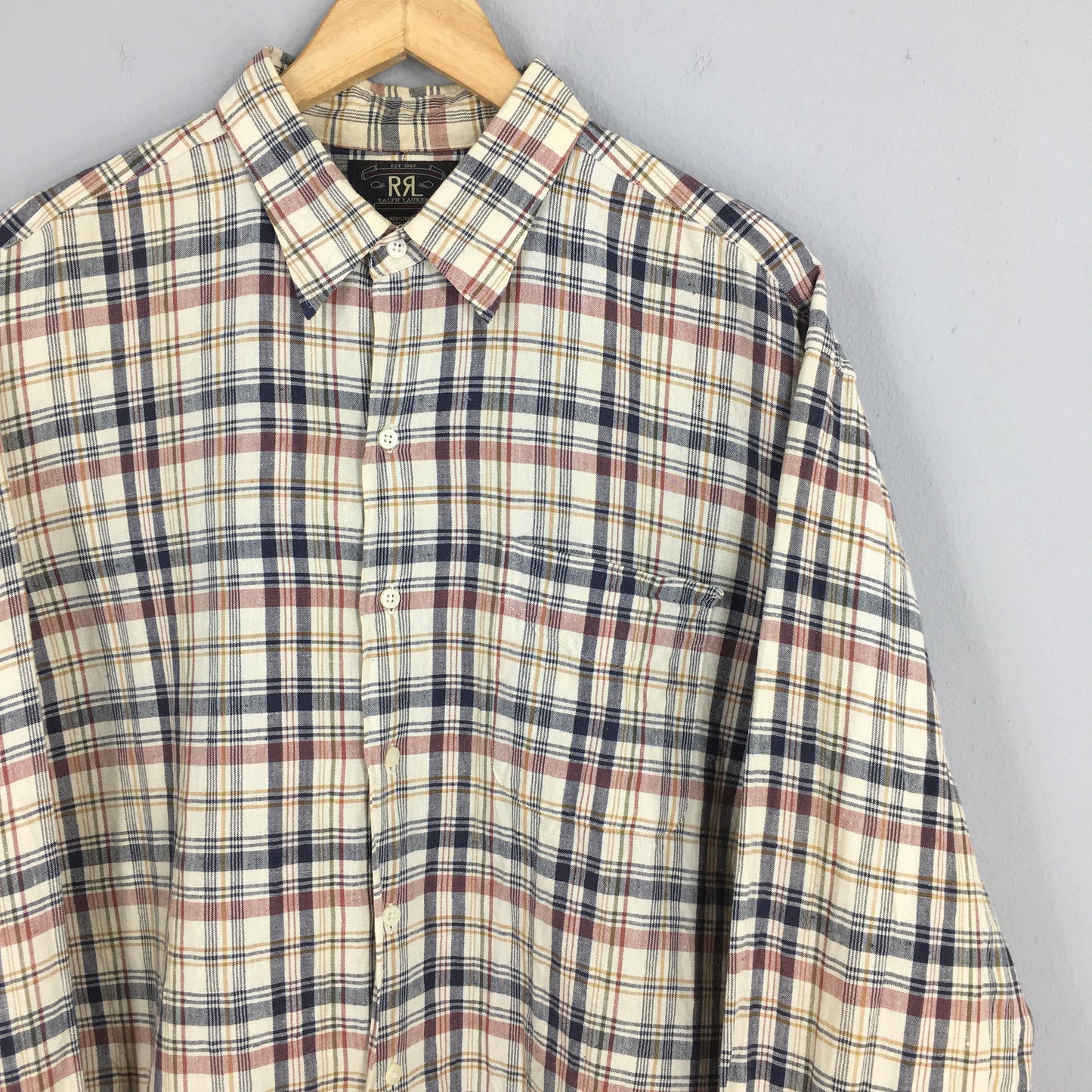 Polo Ralph Lauren Checkered Flannel Shirt Large