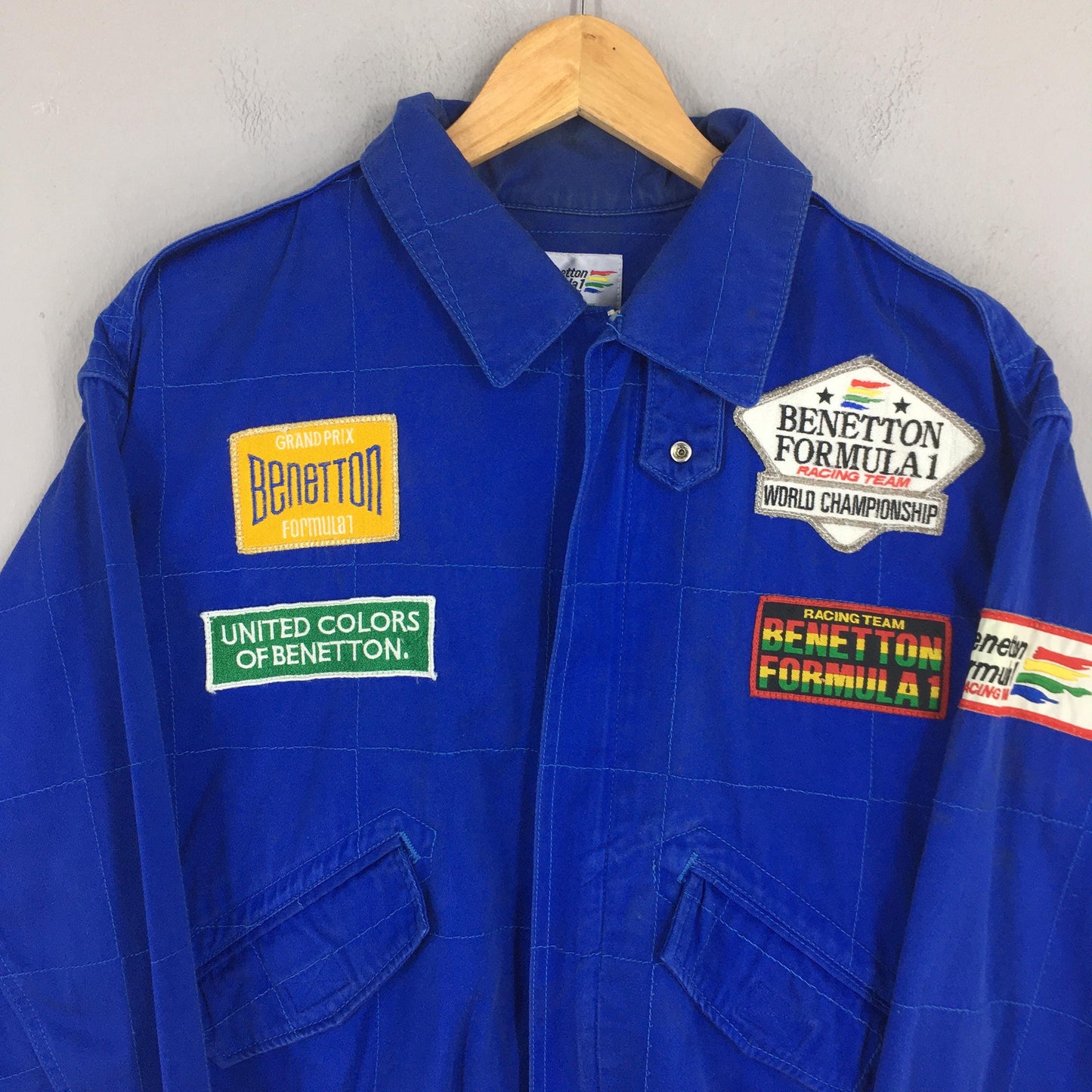 Benetton Formula 1 Multicolor Jacket Large