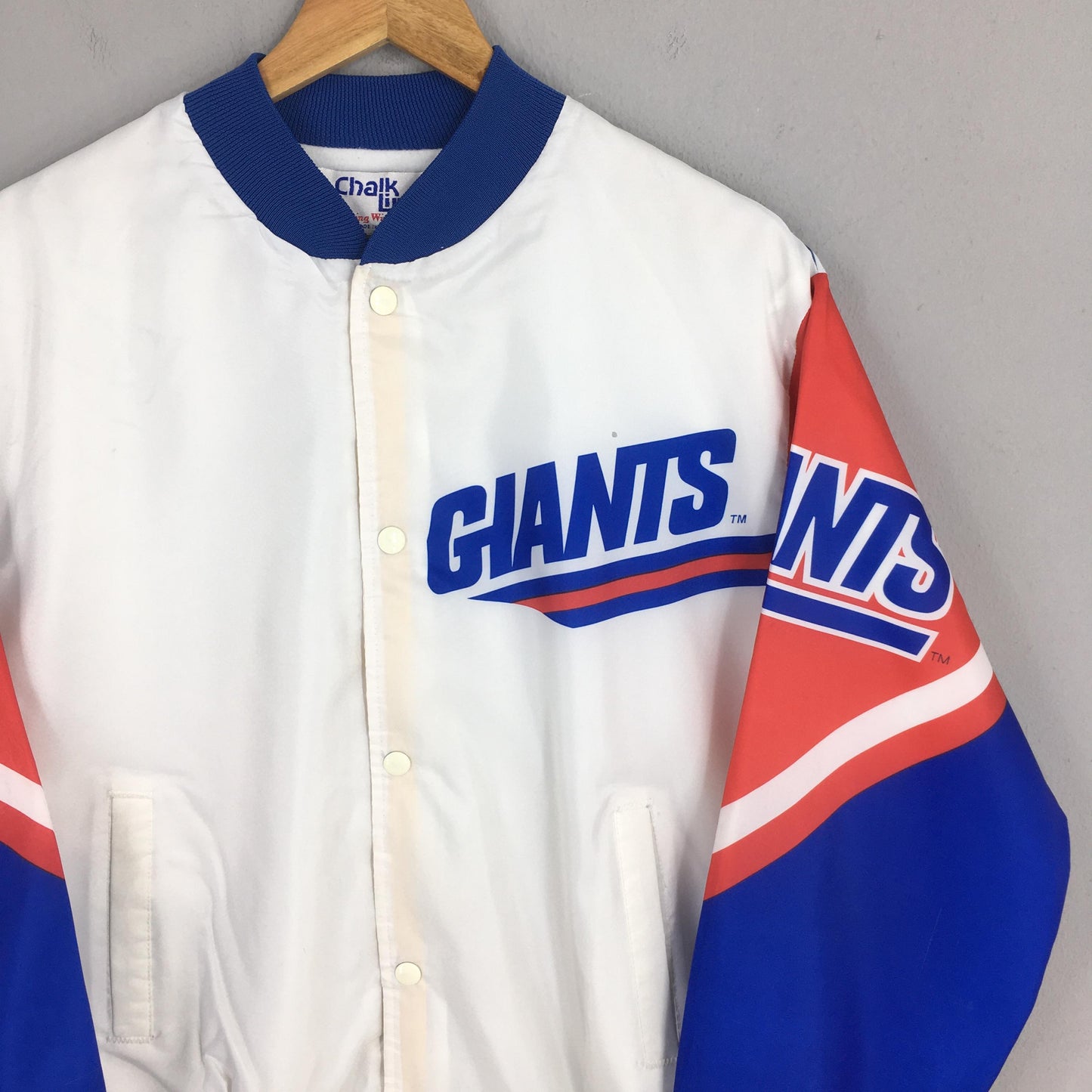 New York Giants NFL Fanimation Jacket Large