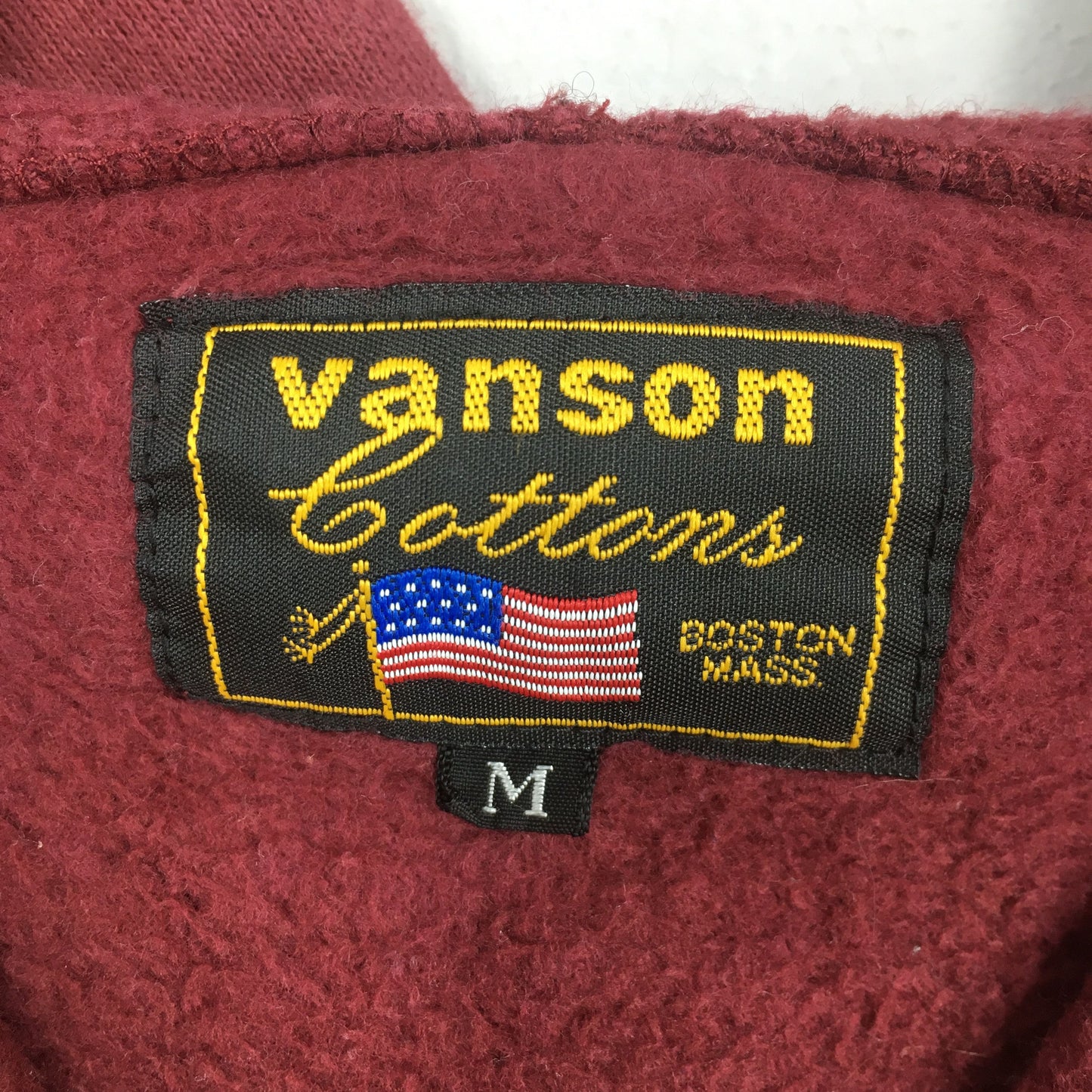 Vanson Cotton Motorcycle Club Sweatshirt Medium