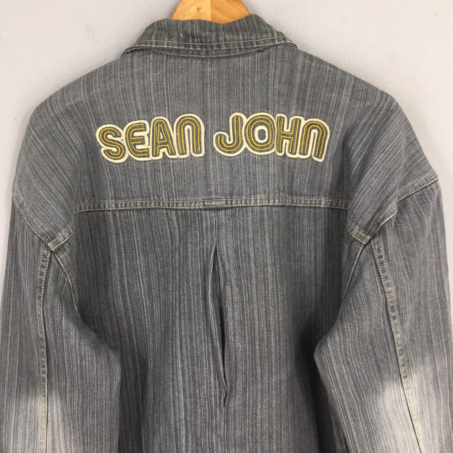 Sean John Gray Jeans Jacket 2XLarge