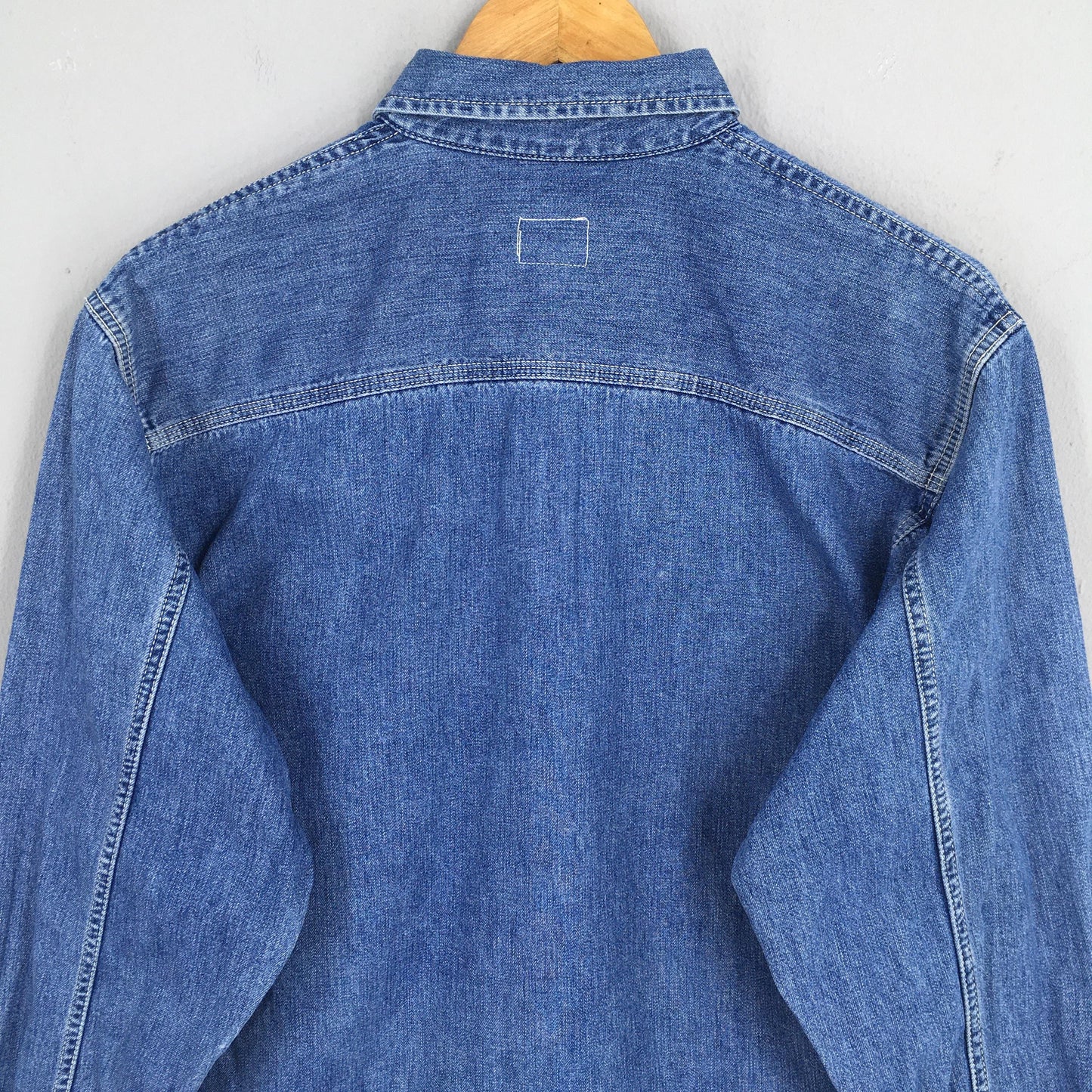Calvin Klein Jeans Blue Denim Shirt Small
