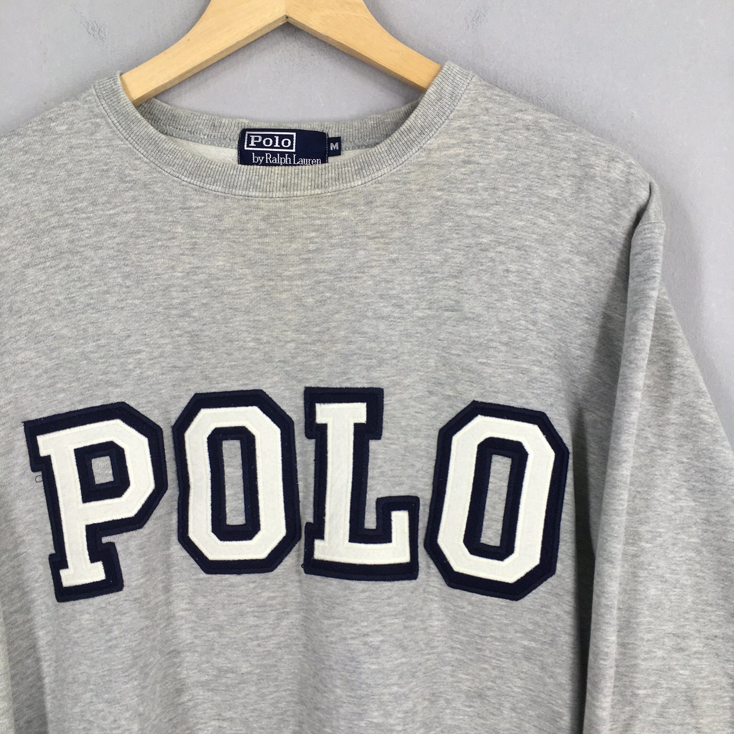 Polo Ralph Lauren Spell Out Sweater Medium