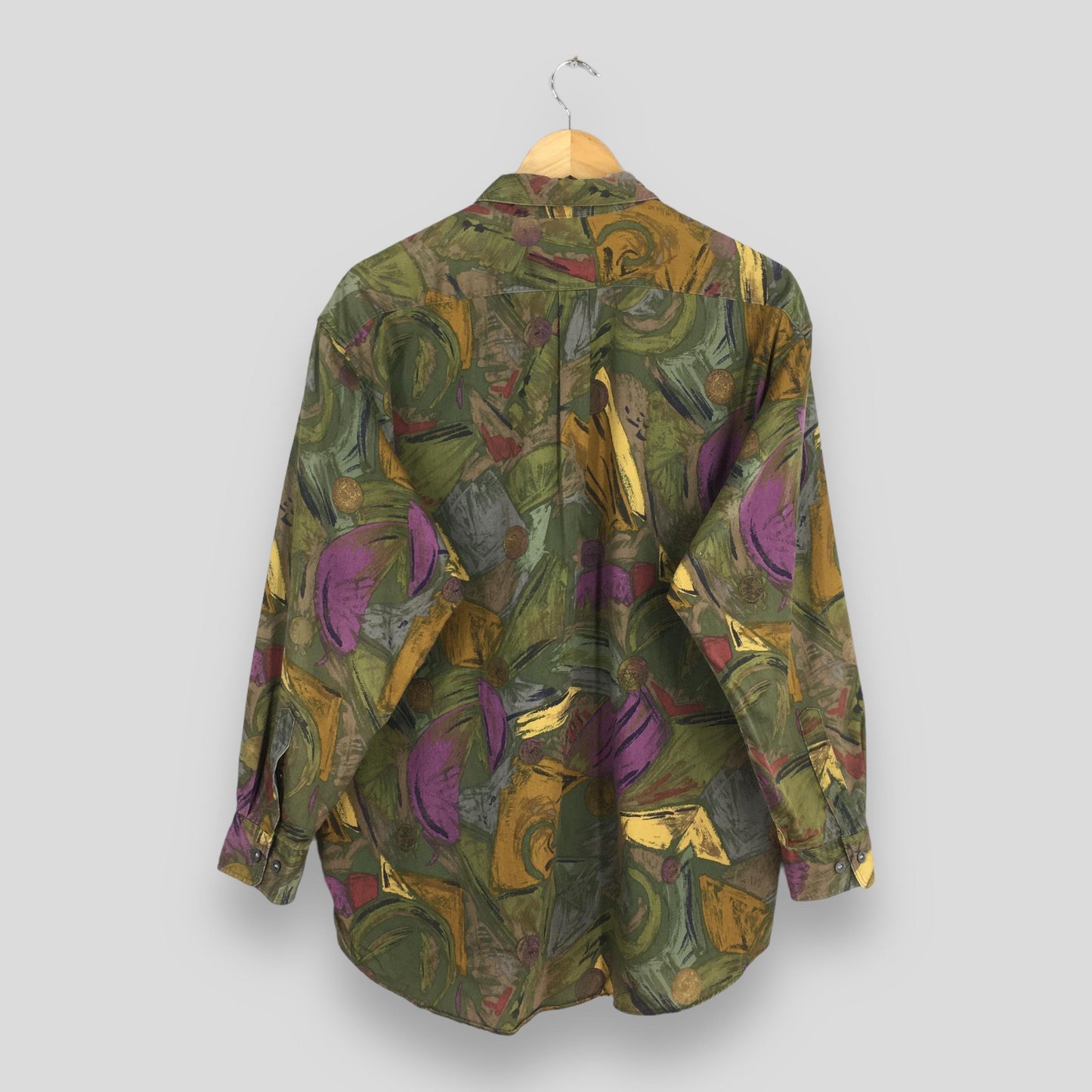 Modigliani Abstract Psychedelic Shirt Large