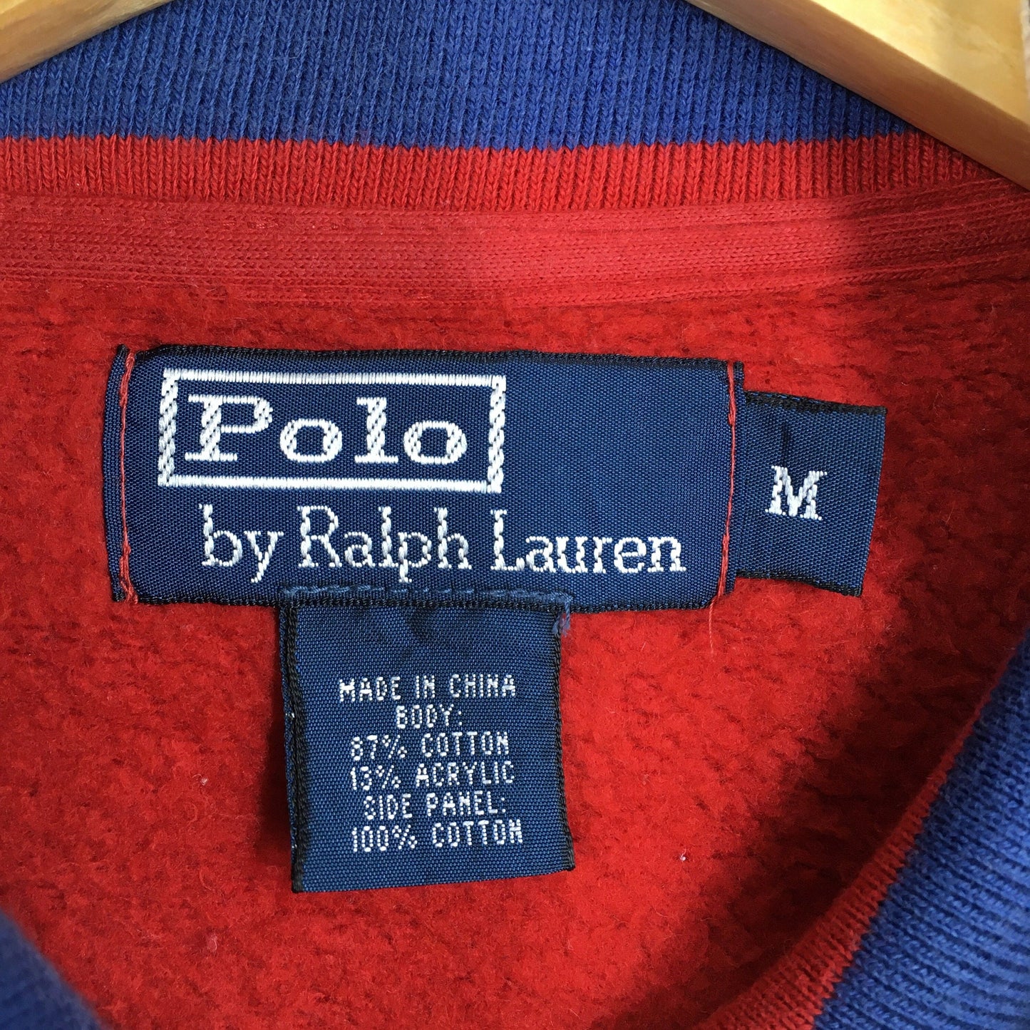 Polo Ralph Lauren Red Sweatshirt Medium