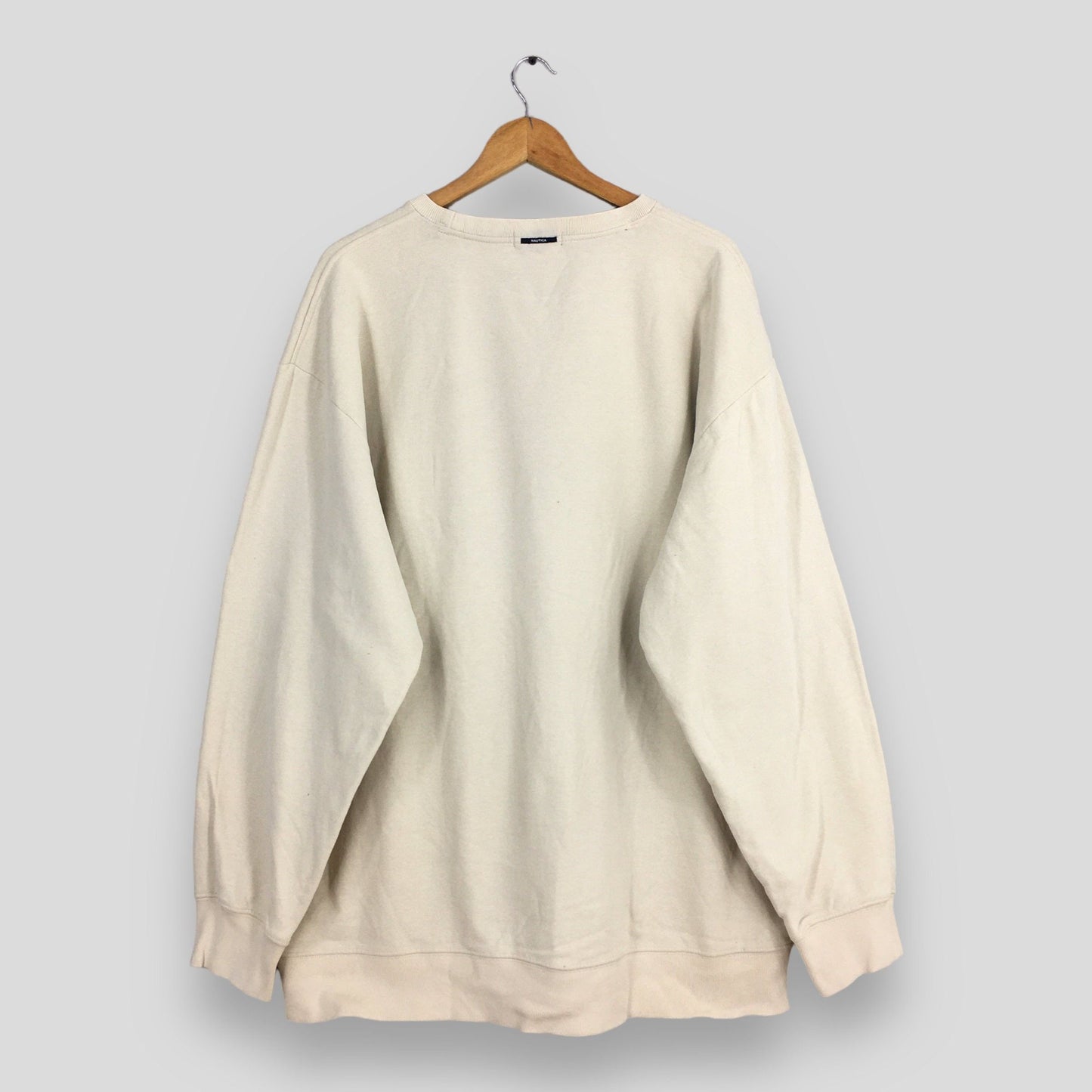 Nautica Cream Sweatshirt XXLarge