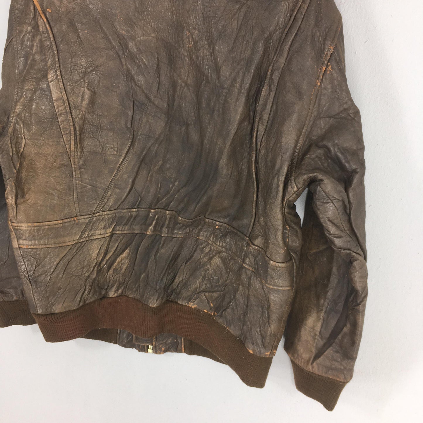 Art Glenhill Army Air Force Leather Type A-2 Jacket Large