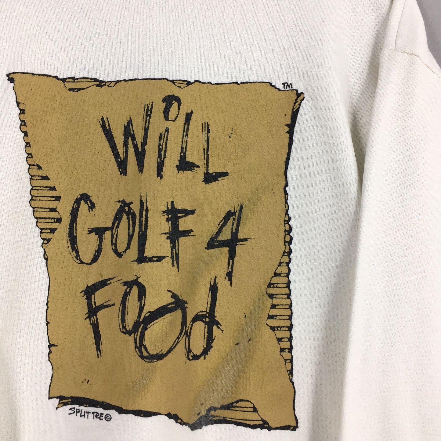 Will Golf 4 Food Sweatshirt Large