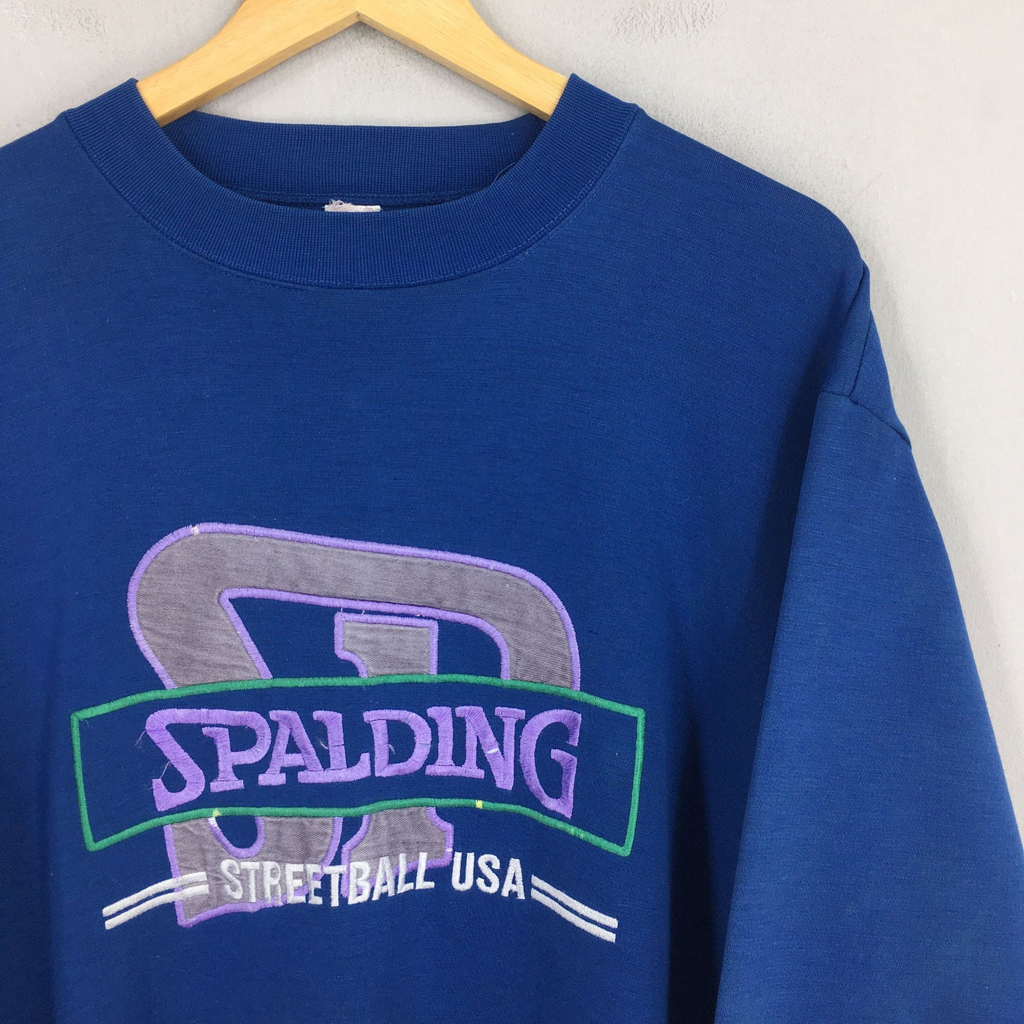 Spalding Sportswear Basketball Sweatshirt Large