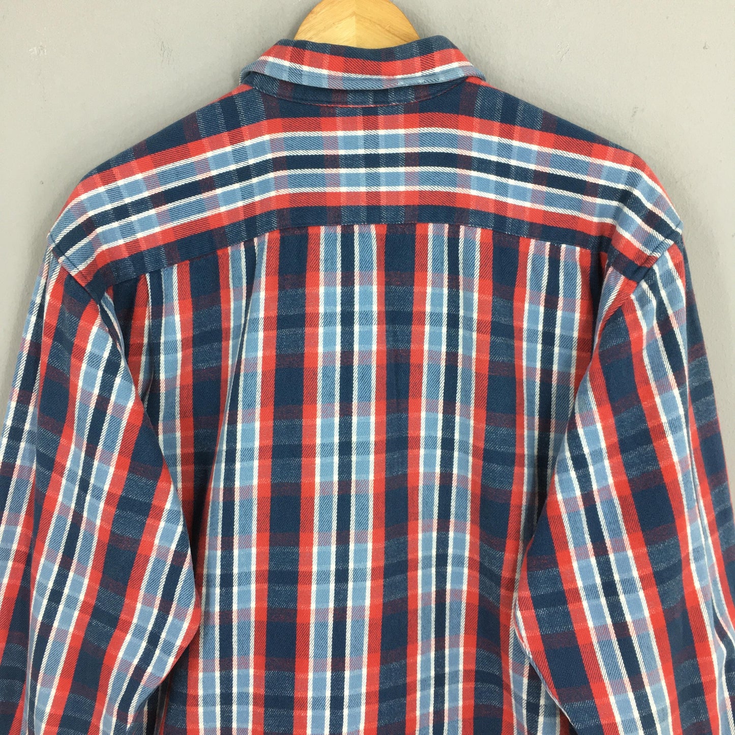 Wrangler Checkered Multicolor Shirt Large