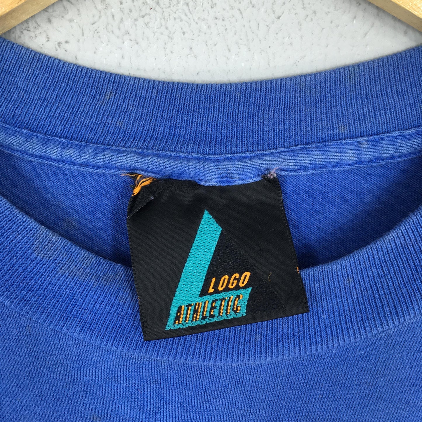 1990s New York Knicks NBA Blue T shirt Large