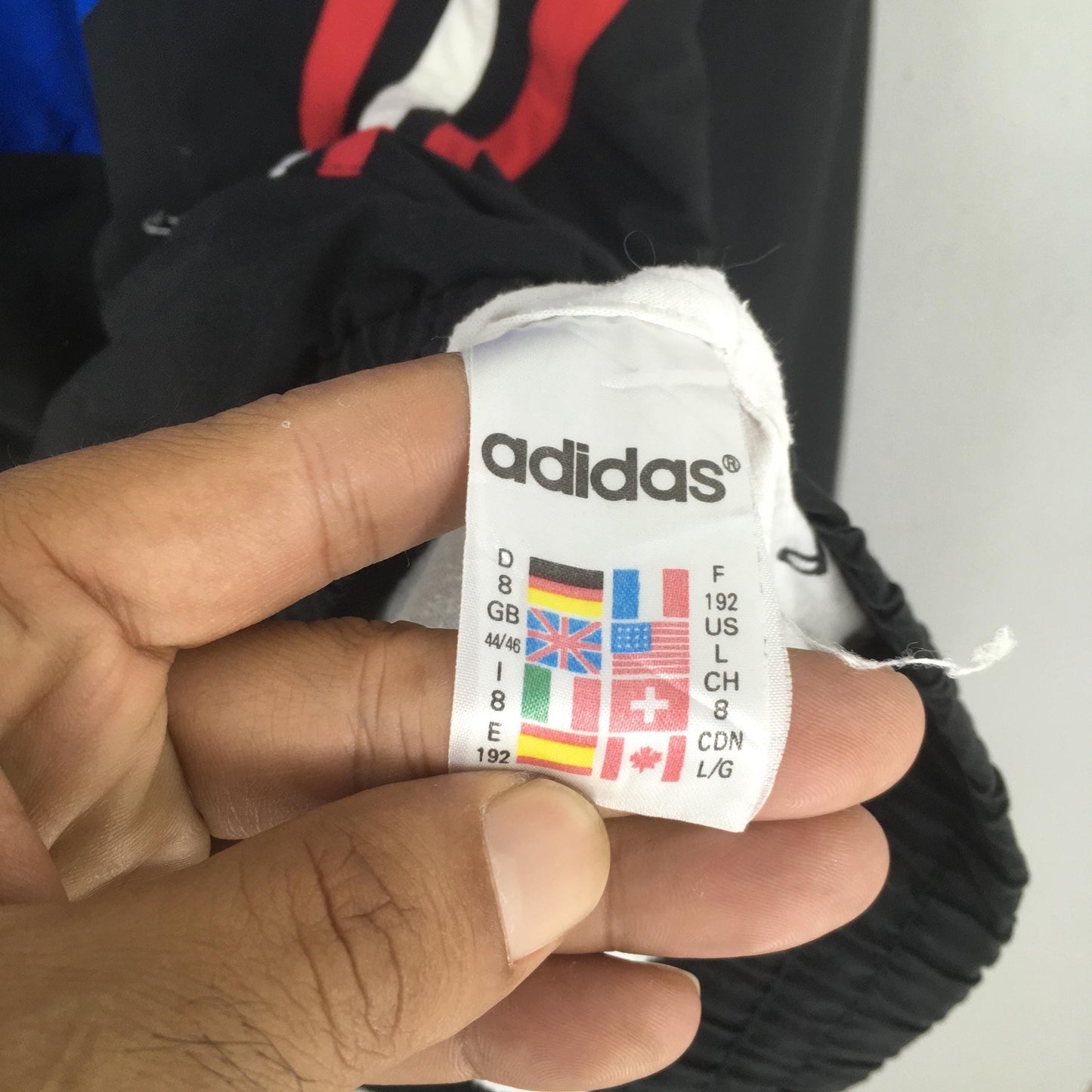 1990s Adidas Equipment Windbreaker Jacket Large