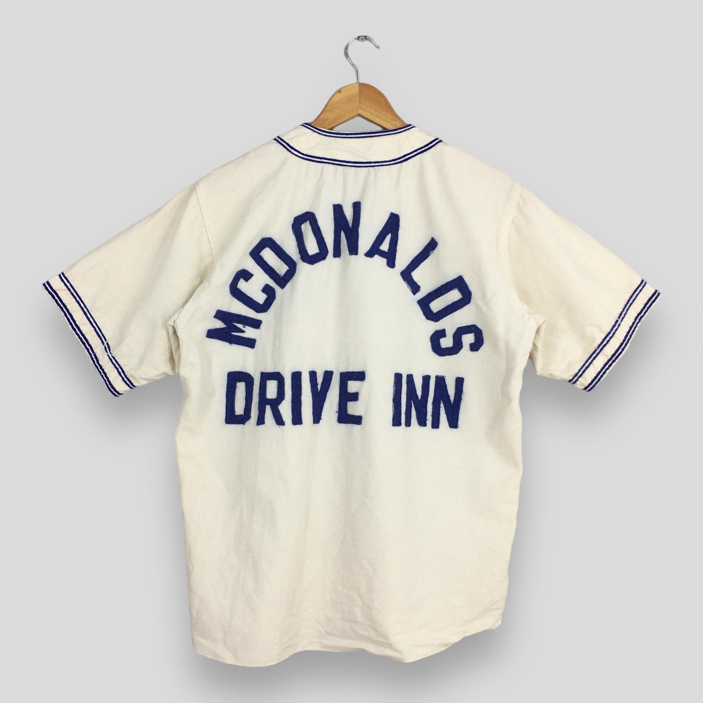 1940's Mc Donalds Drive Inn Baseball Jersey Medium