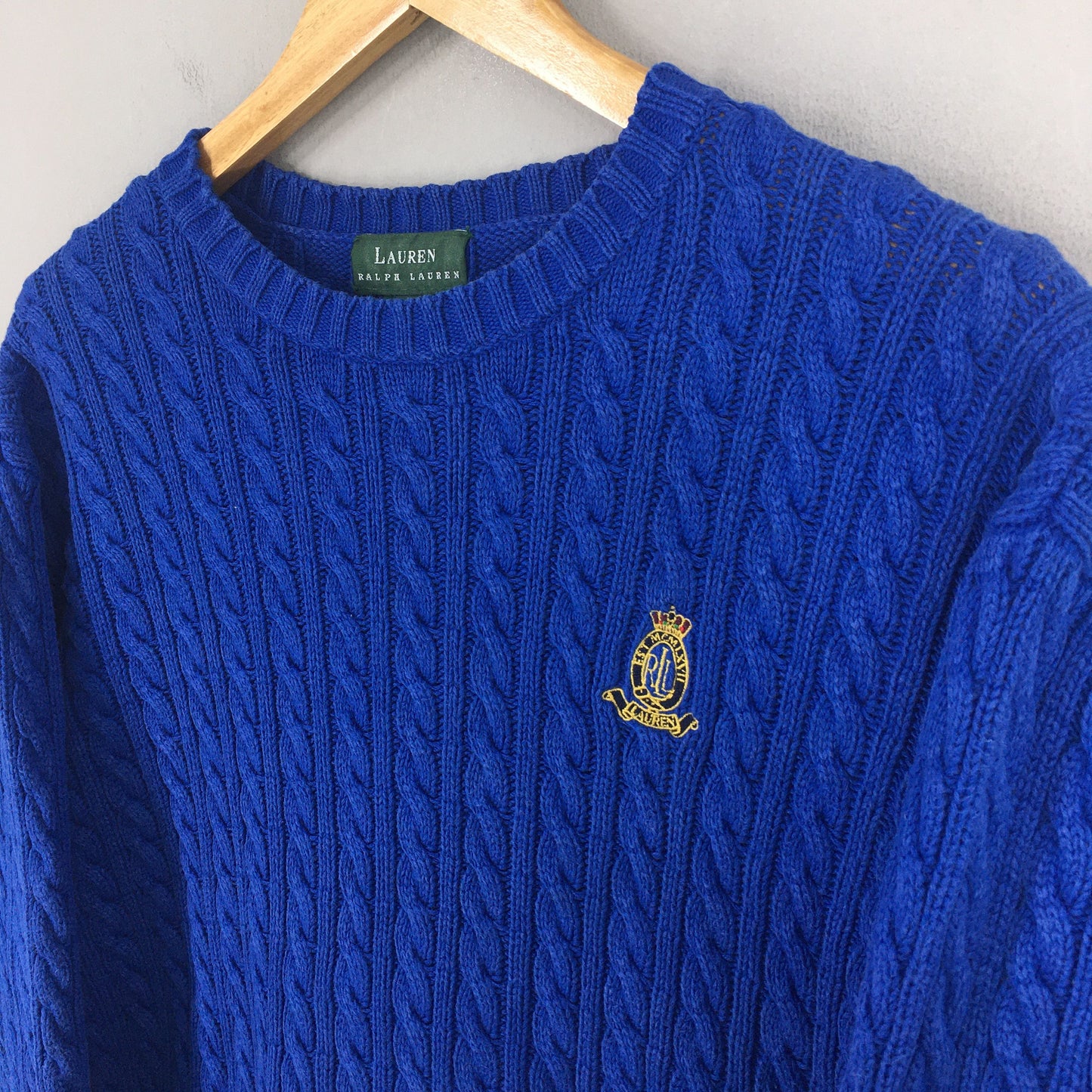 Polo Ralph Lauren Woven Women Knitwear Large