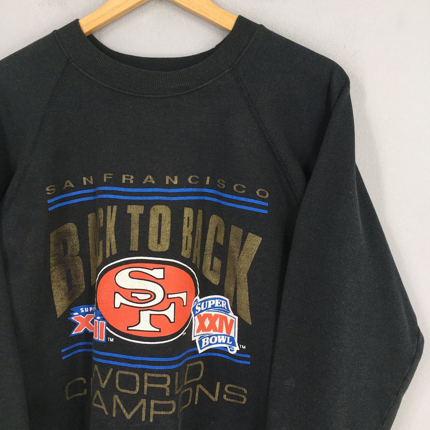 San Francisco 49ers Rugby NFL Sweatshirt Medium