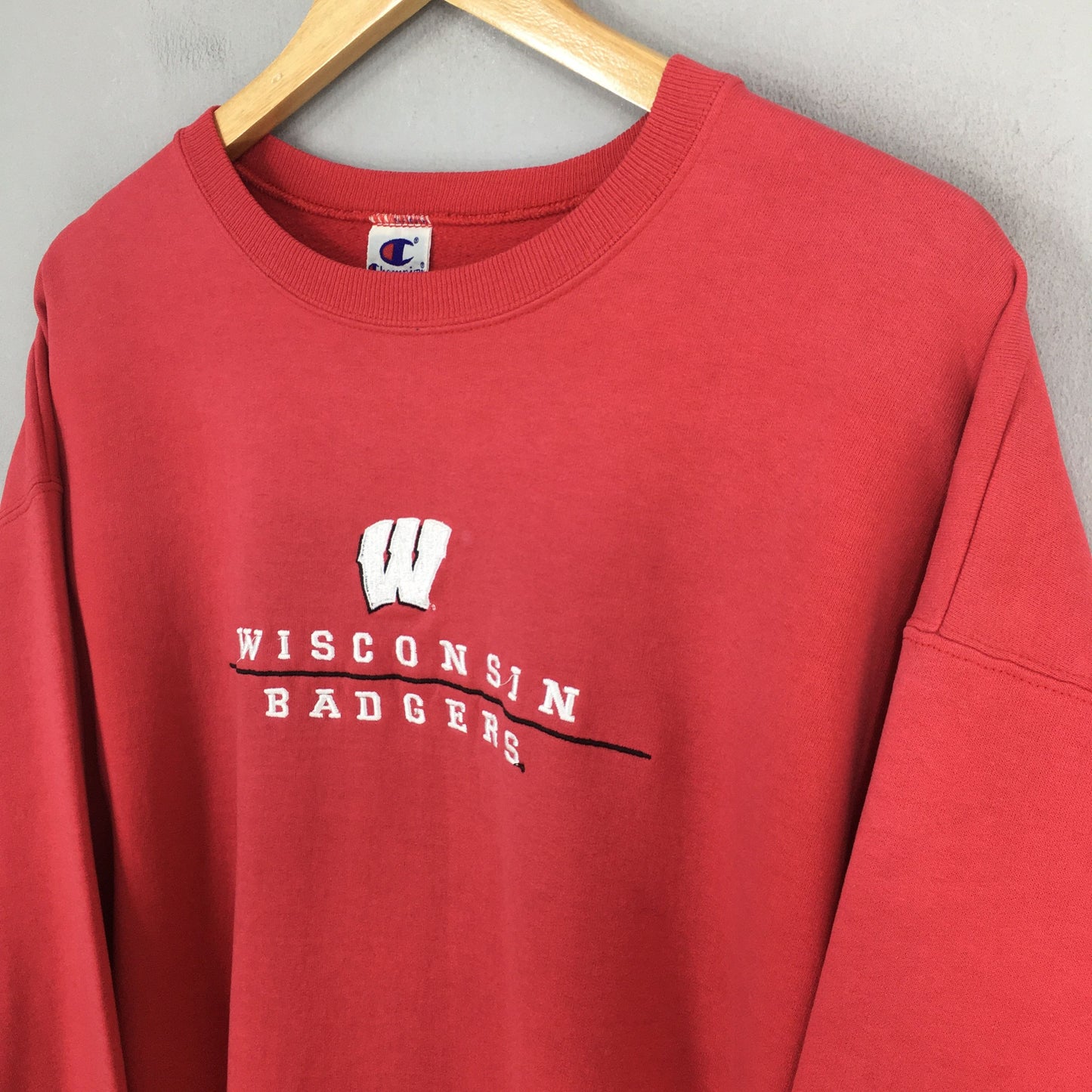 Champion Wisconsin Badgers Ncaa Sweatshirt Large