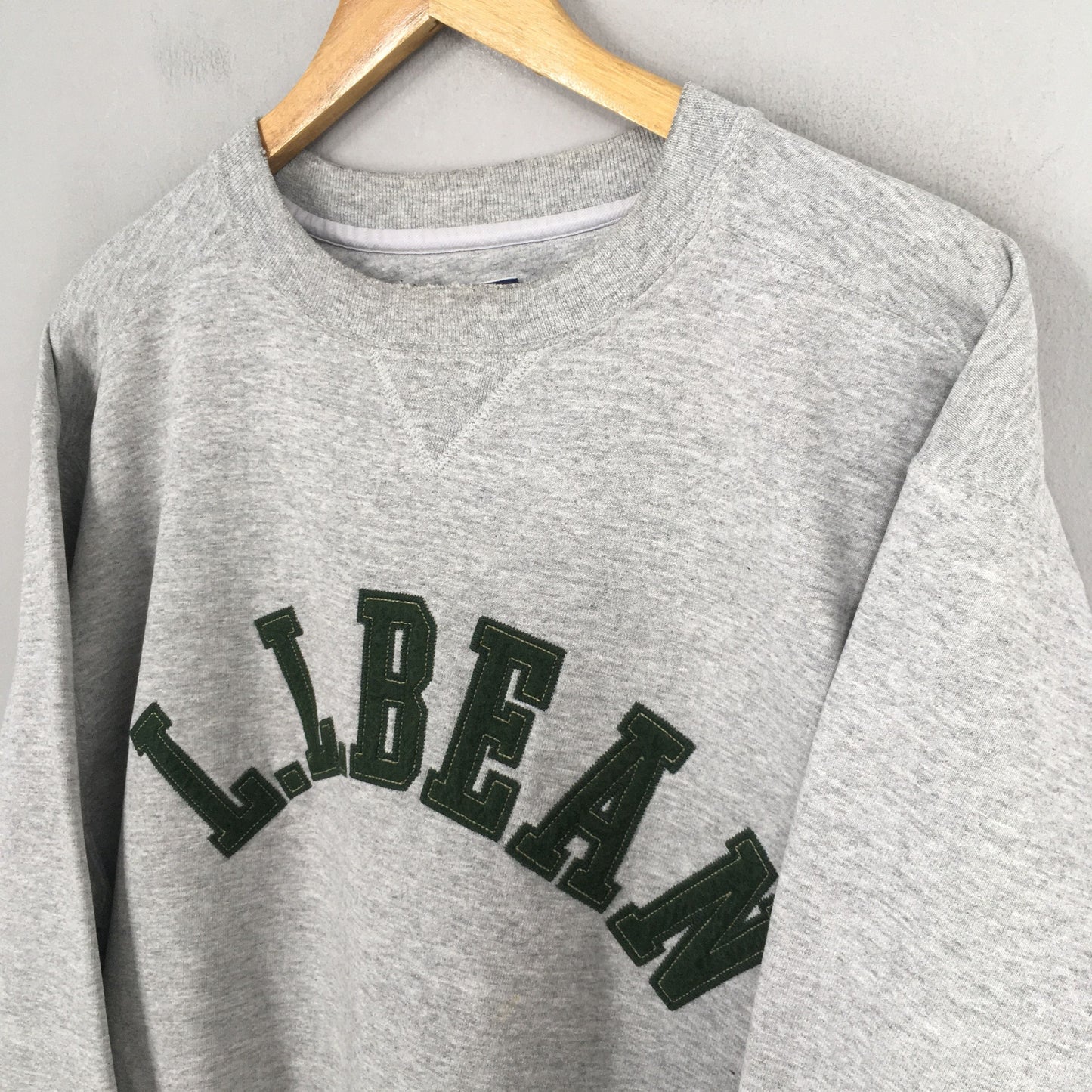 LL Bean Gray Sweatshirt Medium