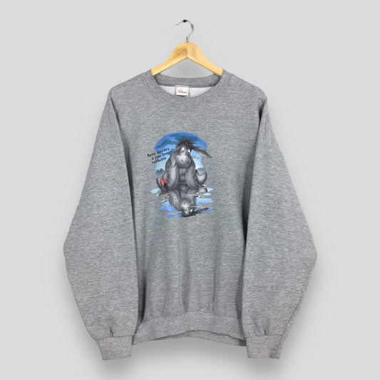 Eeyore The Pooh And Friends Sweatshirt 2XLarge