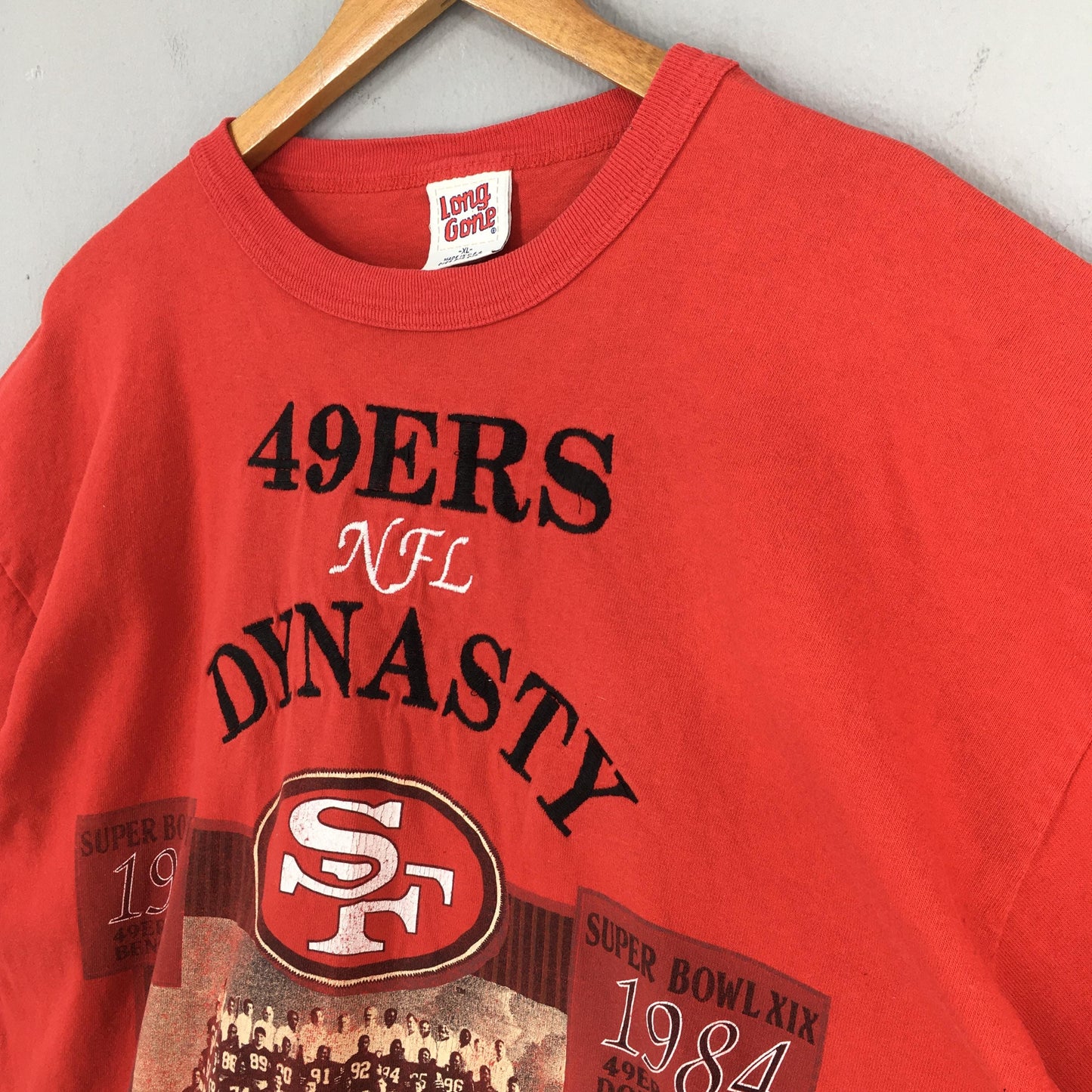 San Francisco 49ers NFL Red Tshirt XLarge