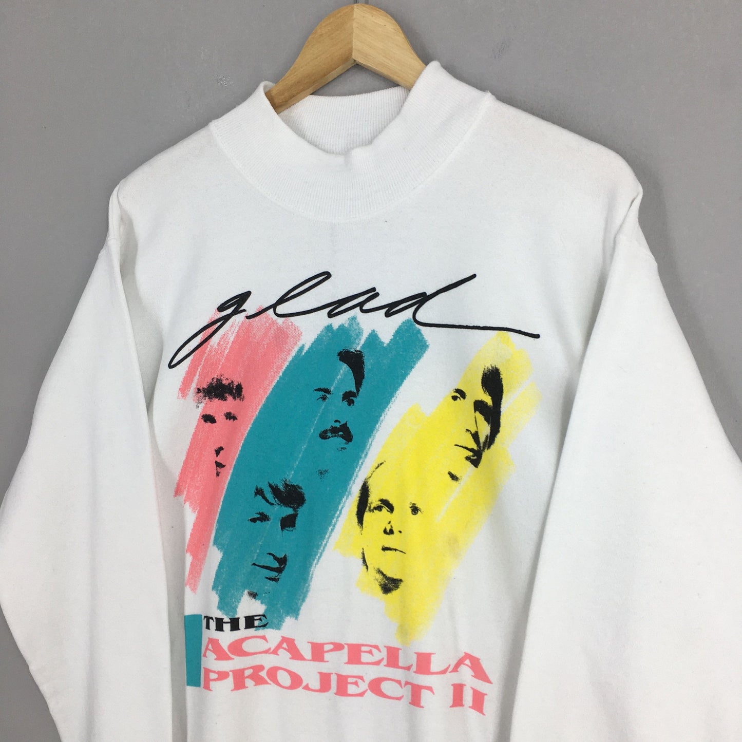 Glad The Acapella Project Crewneck Sweater Medium