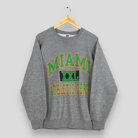 Miami Athletics Gray Sweatshirt XLarge