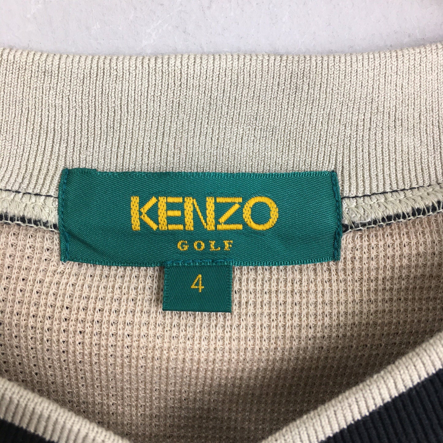 Kenzo Golf Black Sweater Large