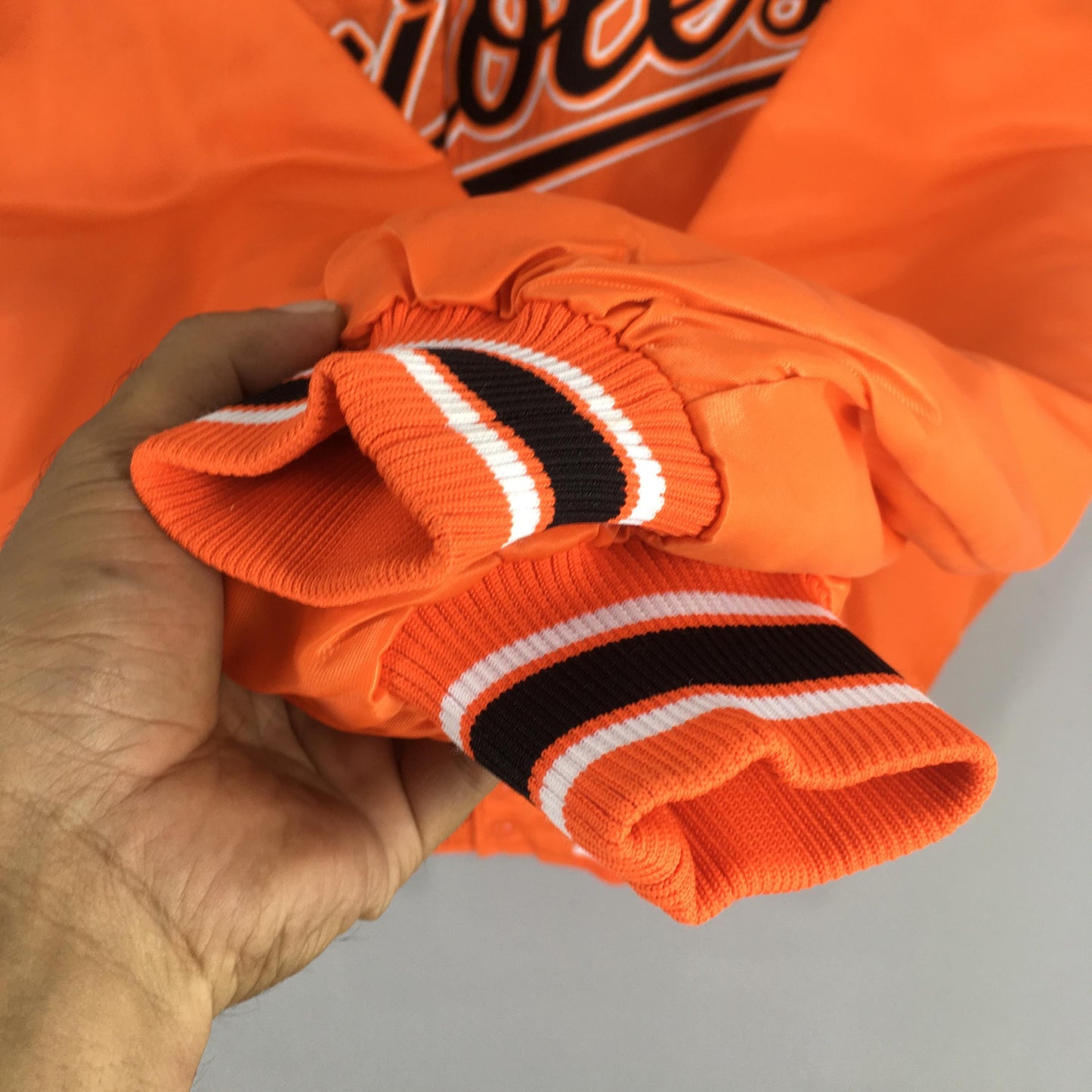 Baltimore Orioles MLB Satin Jacket Large