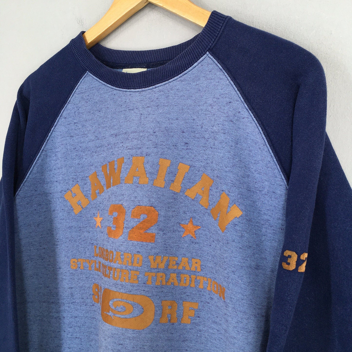 Piko Surfing Blue Sweatshirt Medium