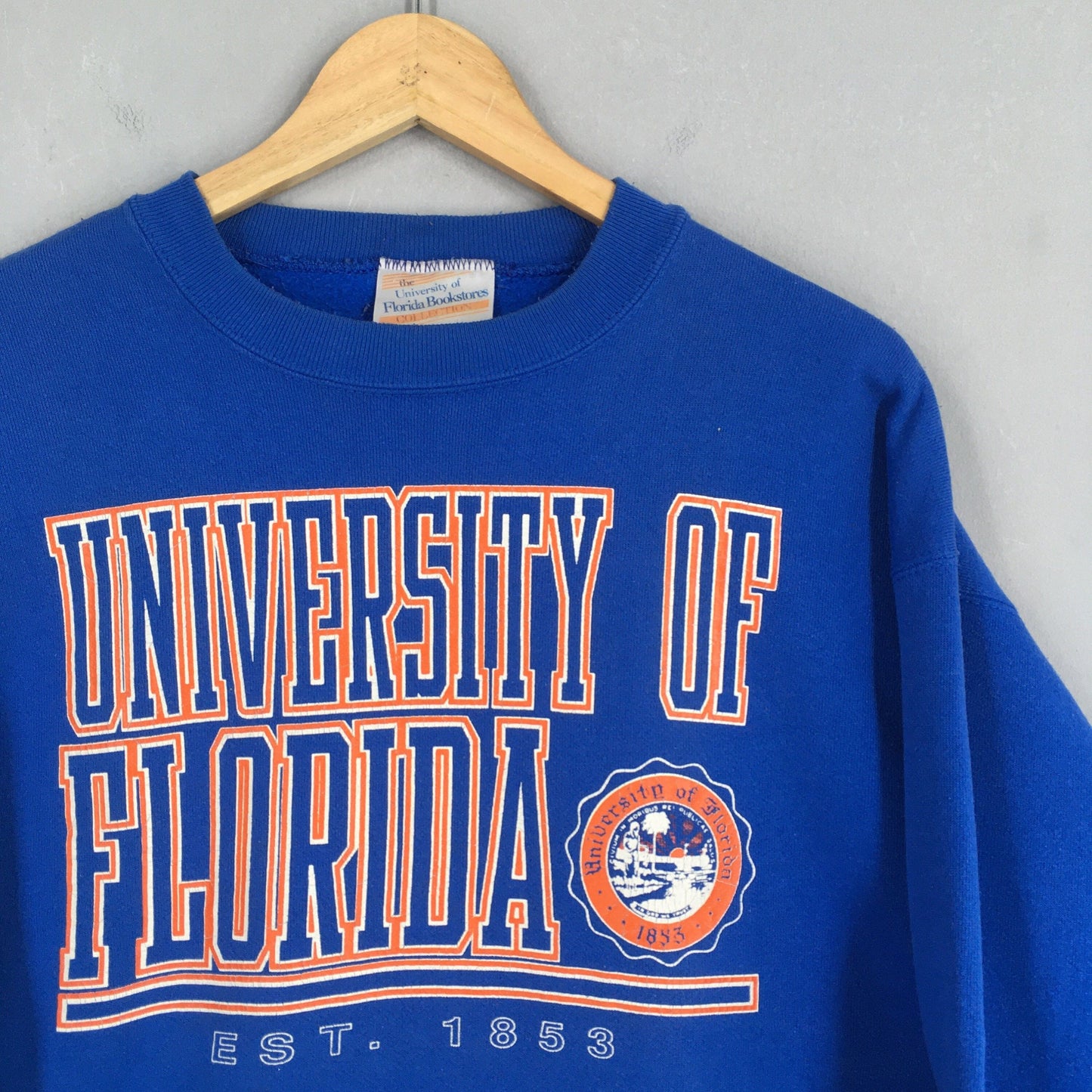 University Of Florida Blue Sweatshirt Large