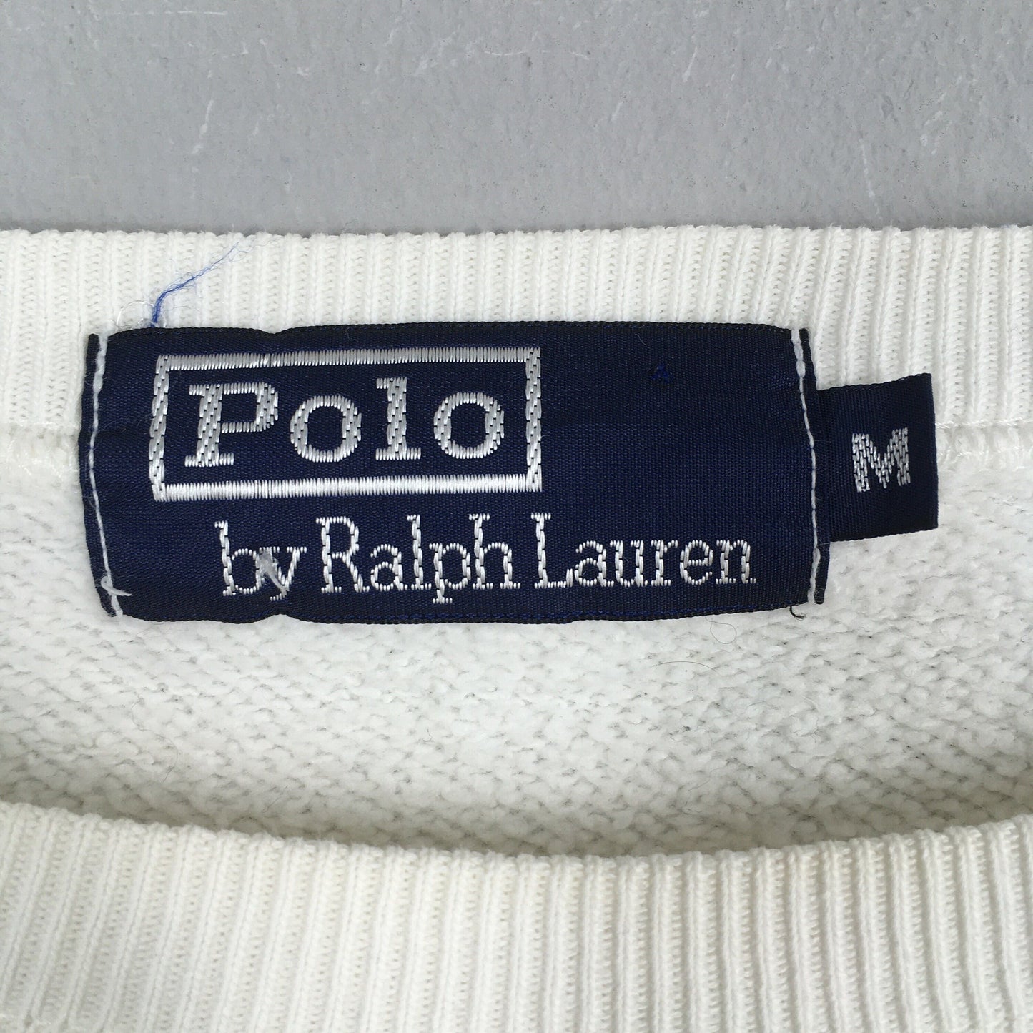 Polo Ralph Lauren White Sweater Medium