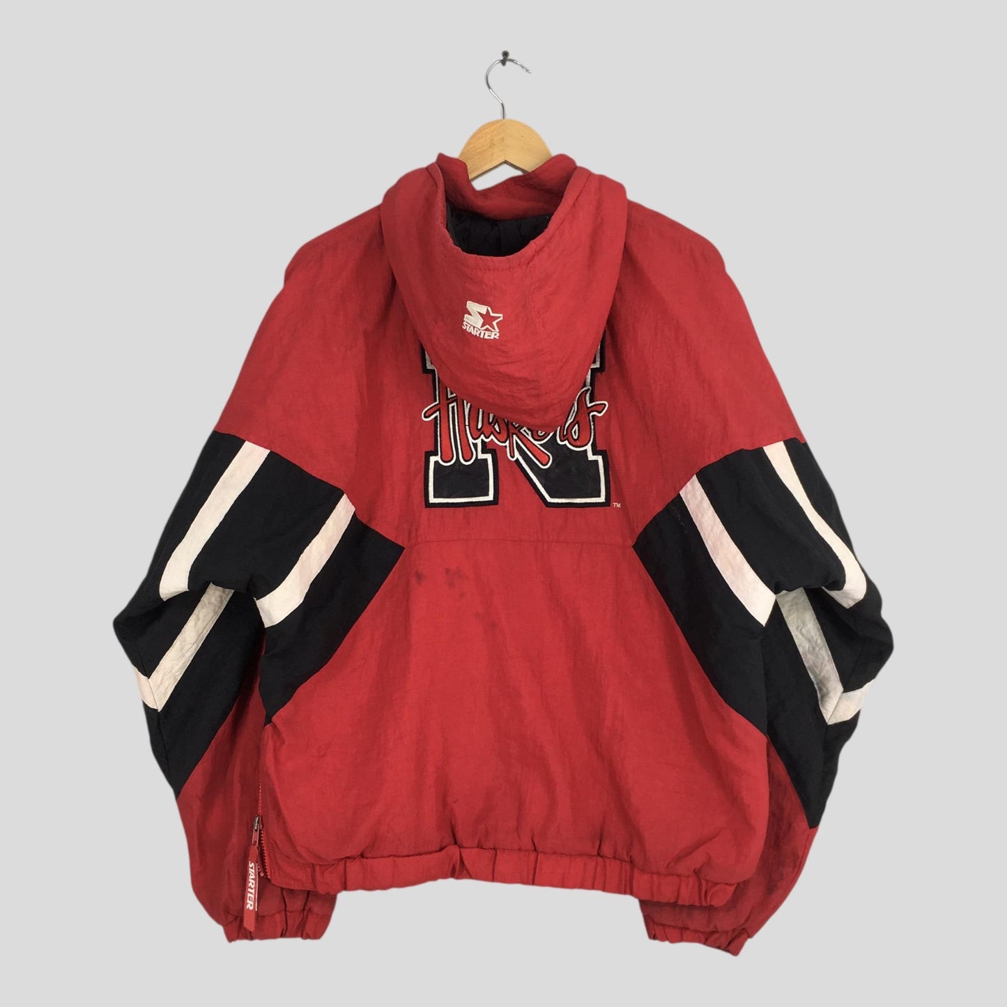 Nebraska Huskers Windbreaker Jacket XLarge