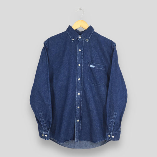 Calvin Klein Blue Denim Shirt Small