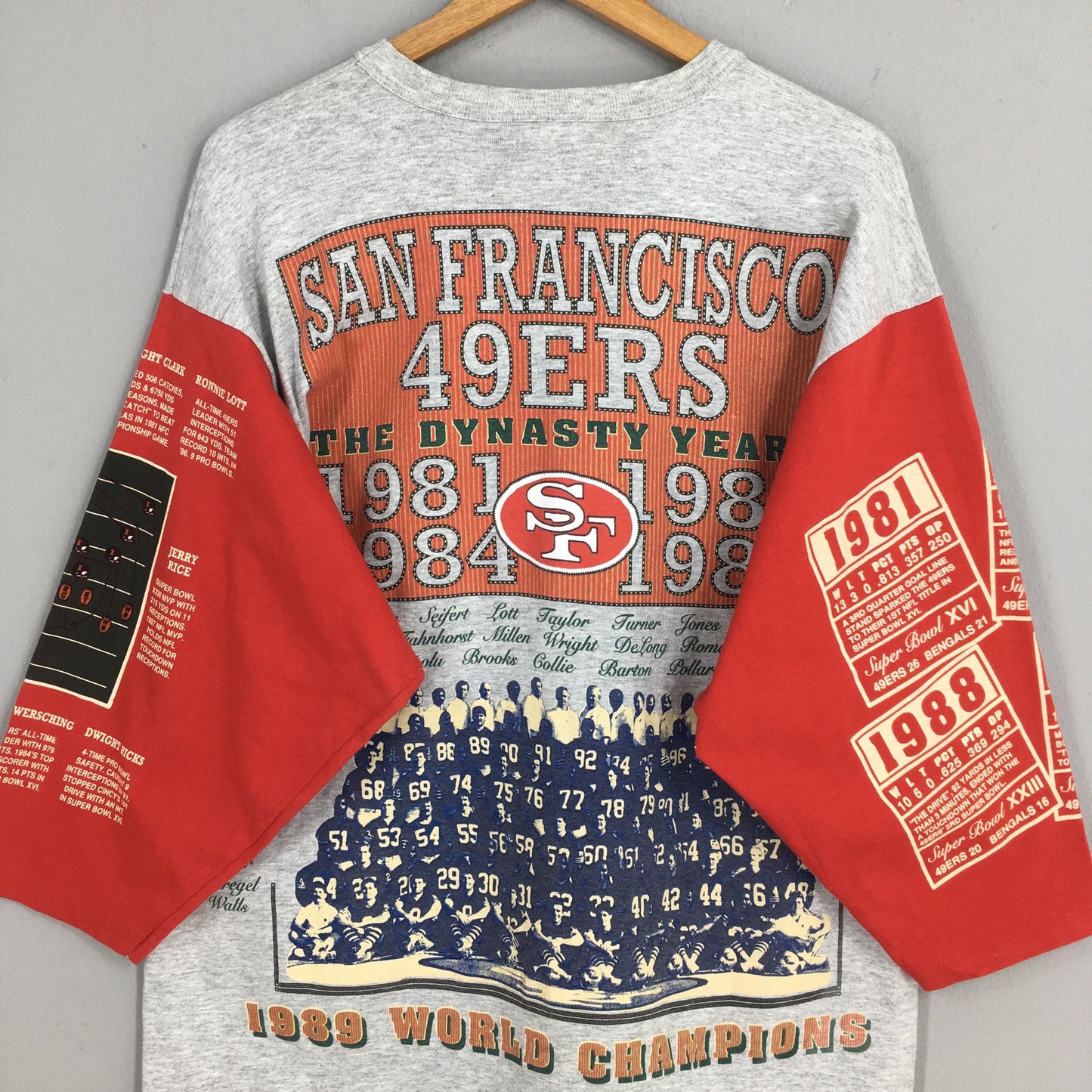 San Francisco 49ers NFL Gray Tshirt XLarge