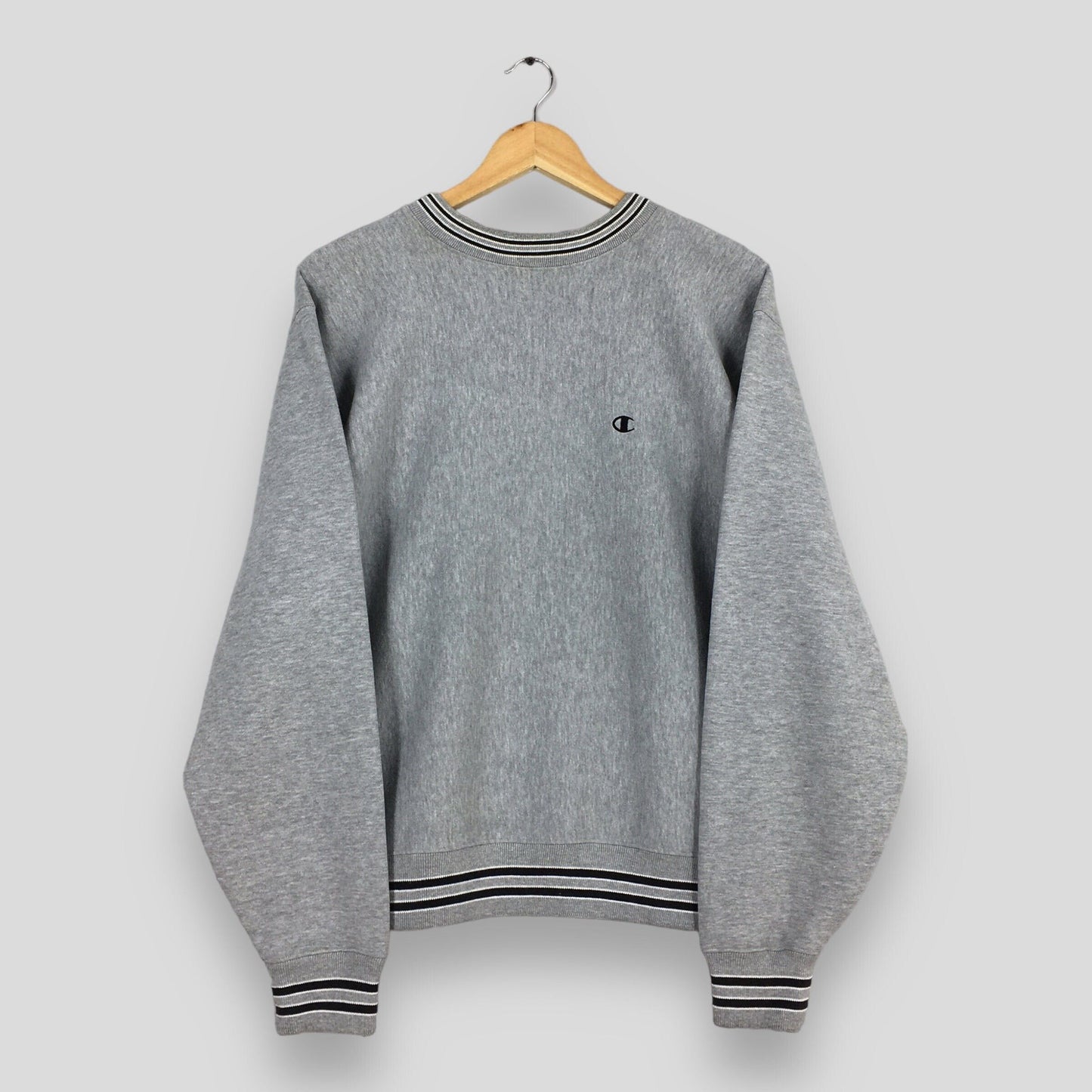 Champion Reverse Weave Gray Sweatshirt Medium