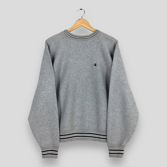 Champion Reverse Weave Gray Sweatshirt Medium