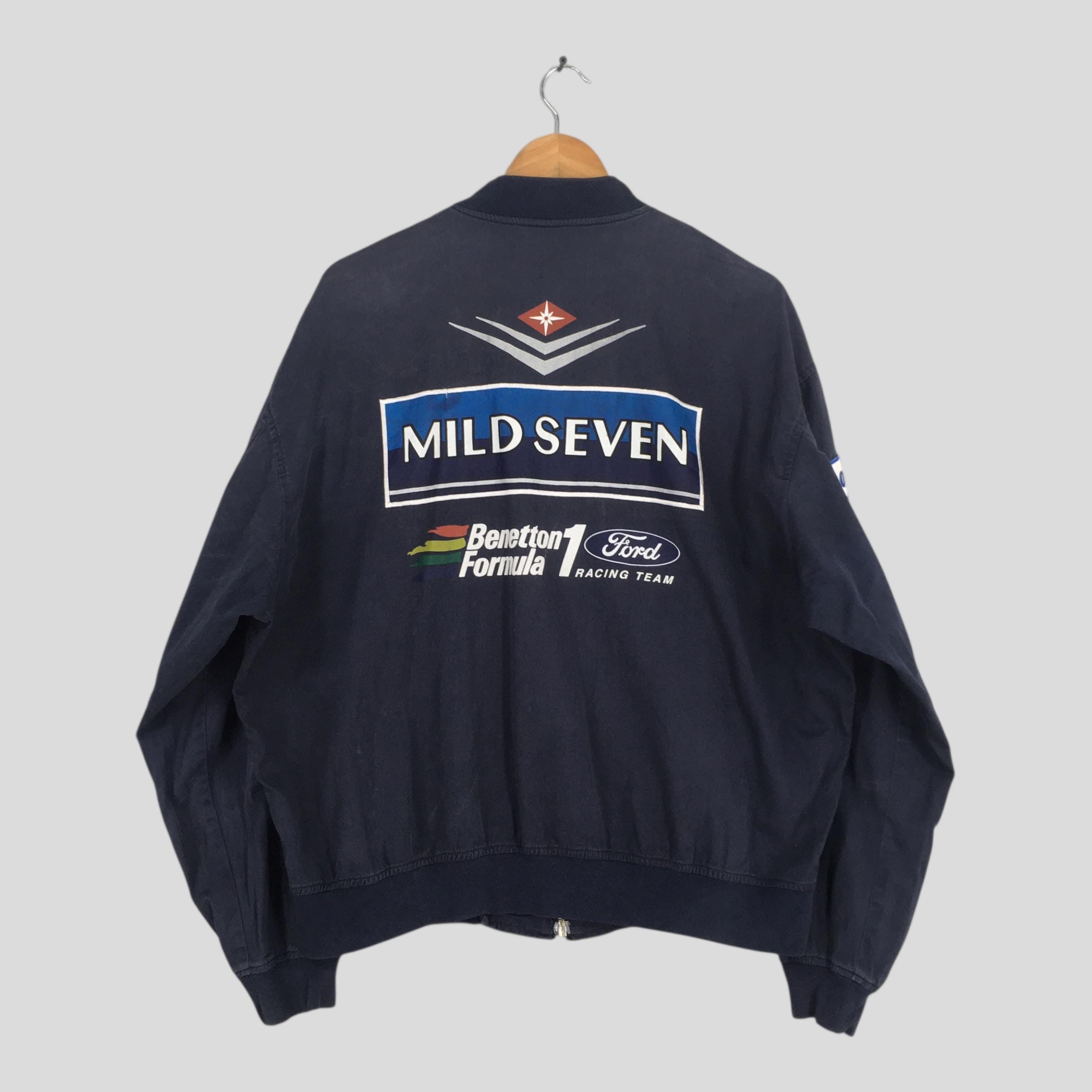 Benetton Mild Seven Formula 1 Embroidered Jacket XLarge – axevin