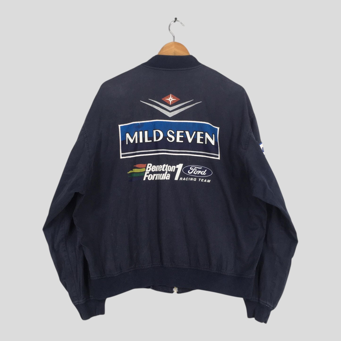 Benetton Mild Seven Formula 1 Embroidered Jacket XLarge