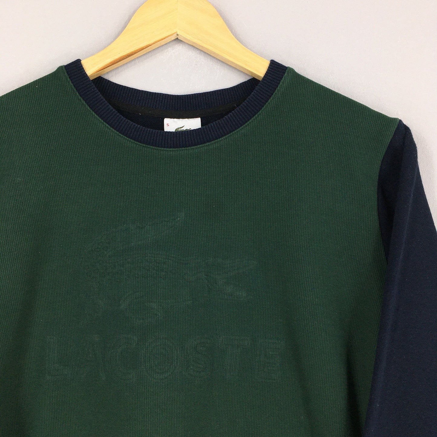 Chemise Lacoste Green Sweatshirts Small