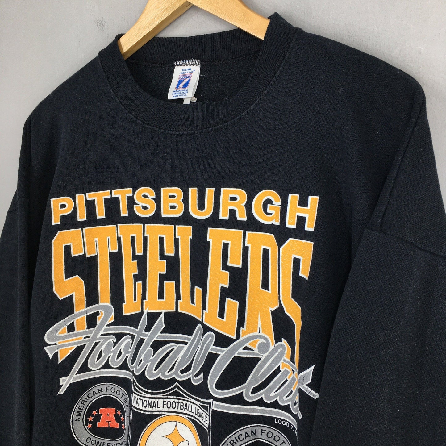 Pittsburgh Steelers NFL Rugby Sweater Large