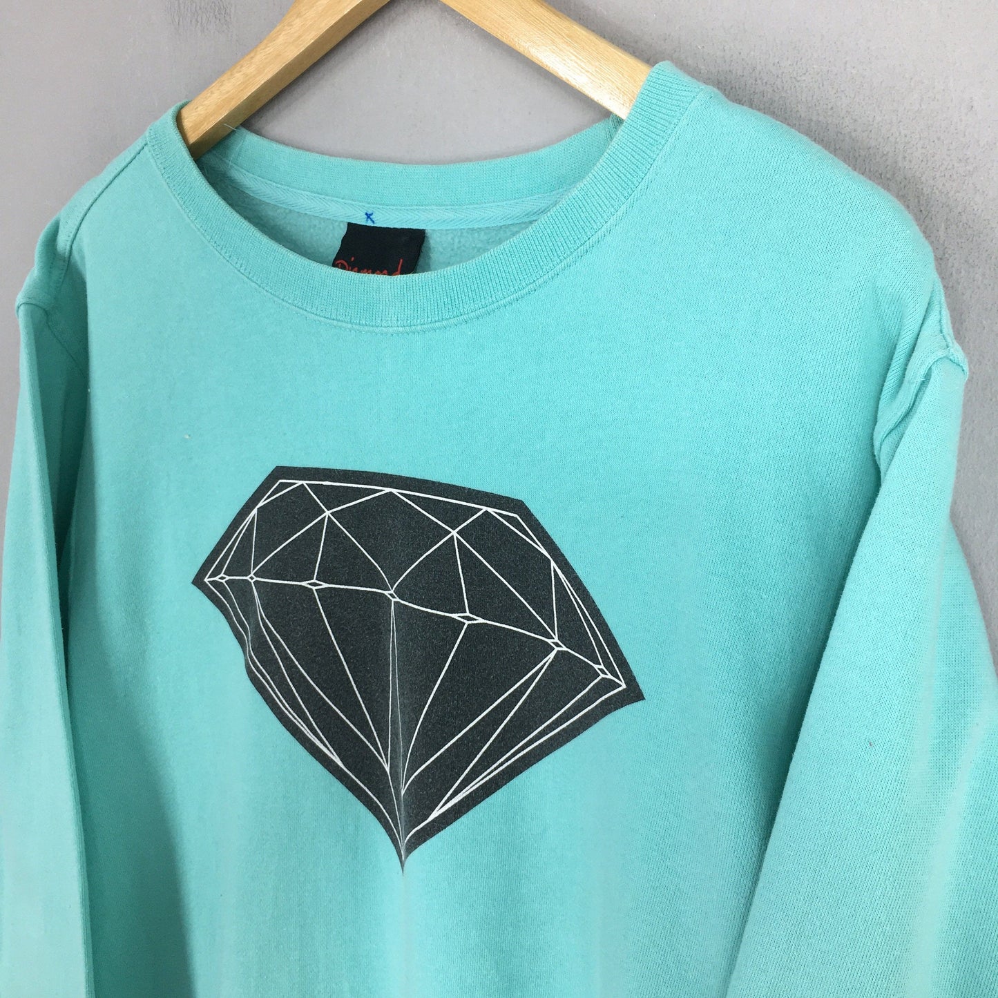 Diamond Supply Co Green Sweater Medium