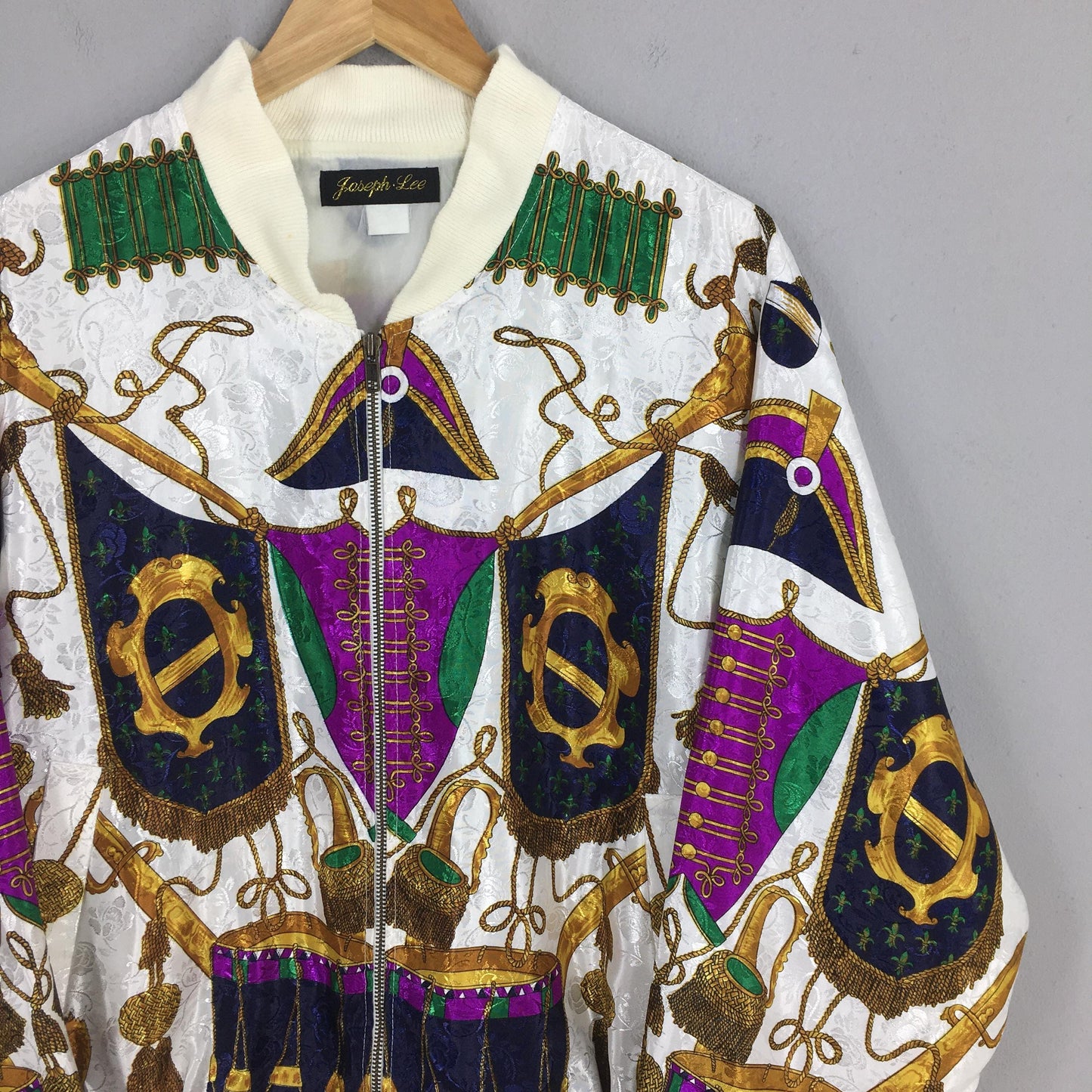 Royalty Baroque Luxury Varsity Jacket XLarge