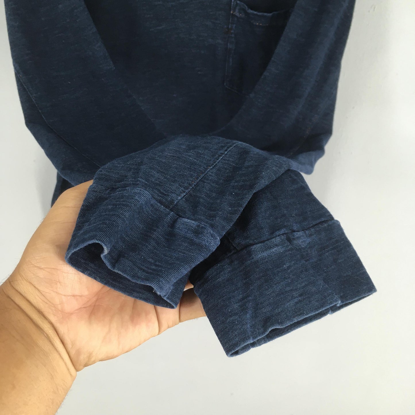 45 RPM Studio Japan Indigo Blue T shirt Medium