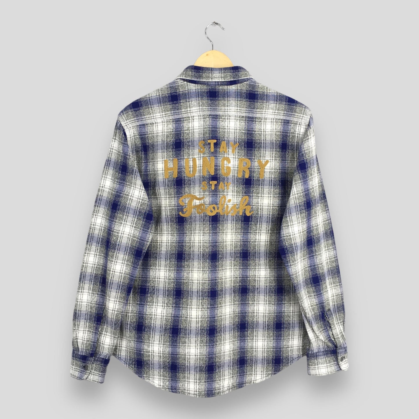 Rancher Schott Plaid Shadow Flannel Large