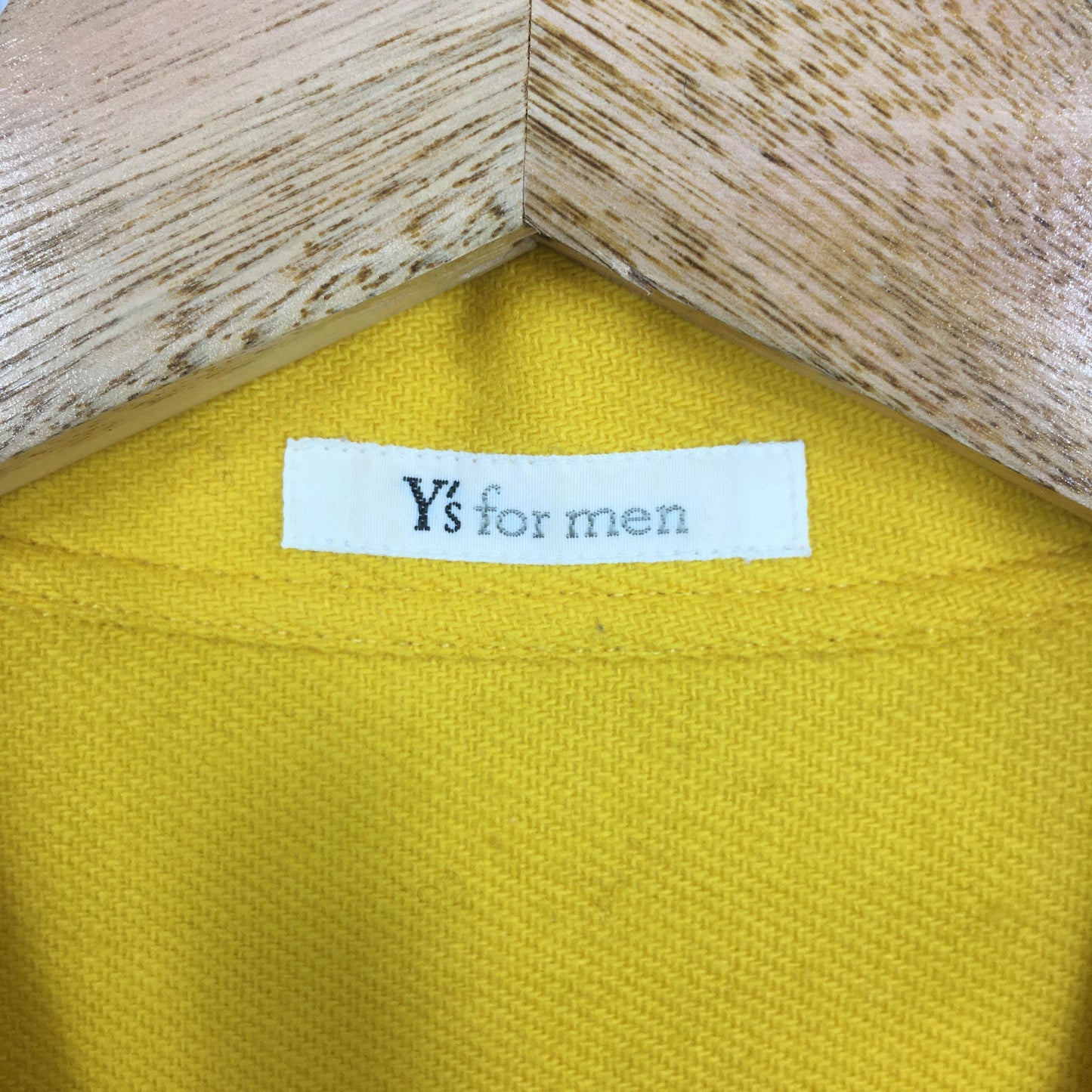 Ys For Men Yohji Yamamoto Laine Wool Shirt XLarge