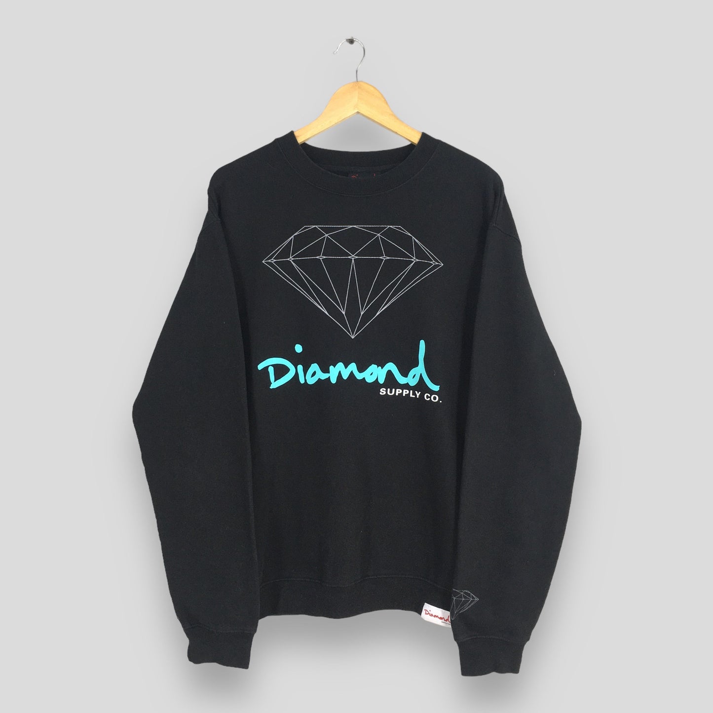 Diamond Supply Co Black Sweater Large