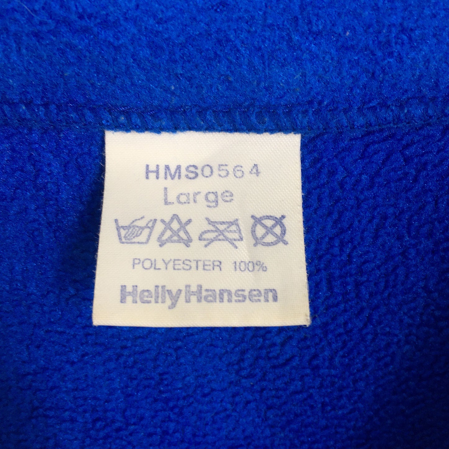 Helly Hansen Half Zipper Fleece Sweater Large