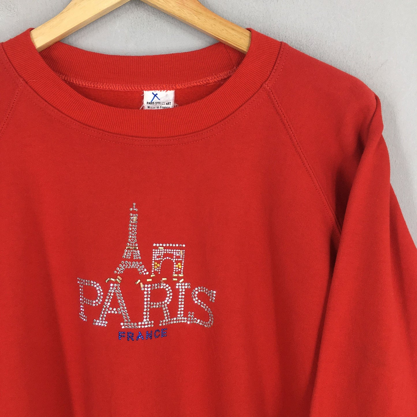 Paris France Eiffel Tower Sweatshirts Medium