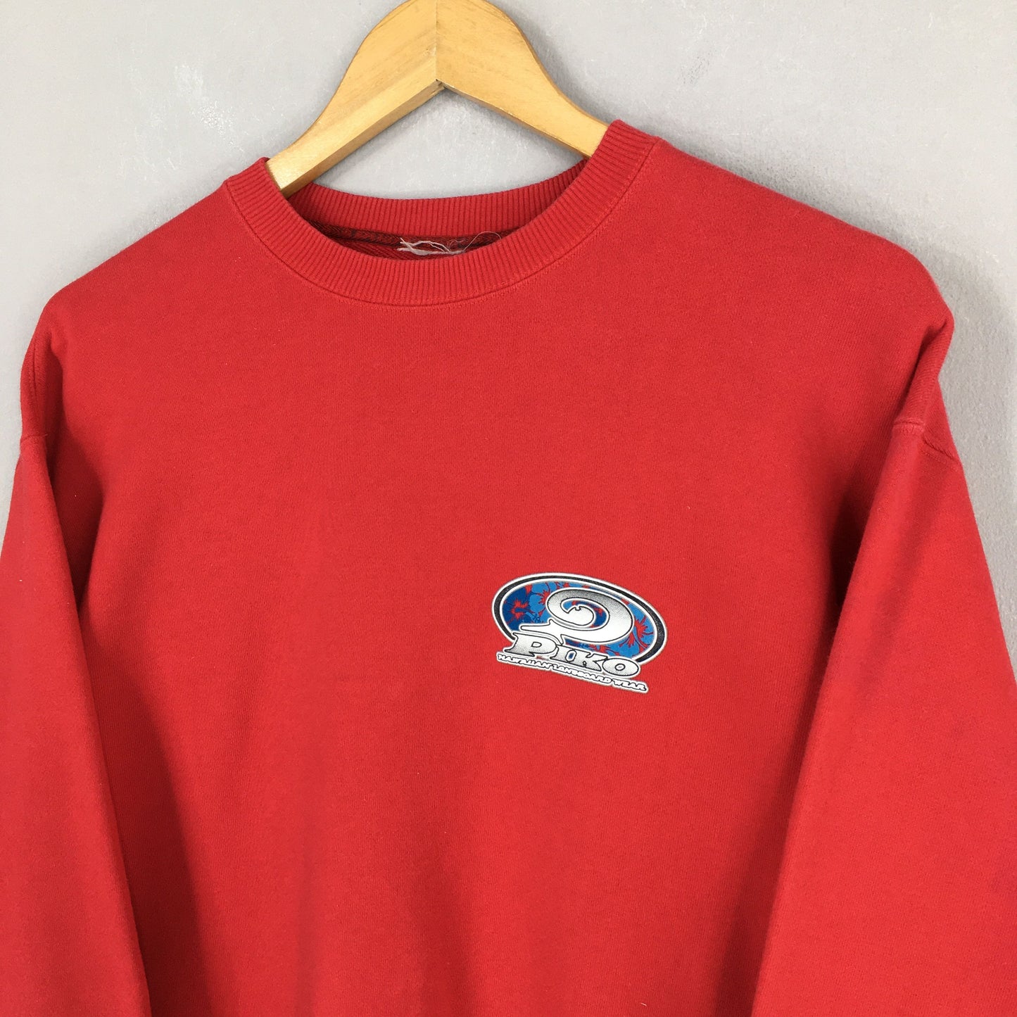 Piko Surf Red Sweatshirt Medium