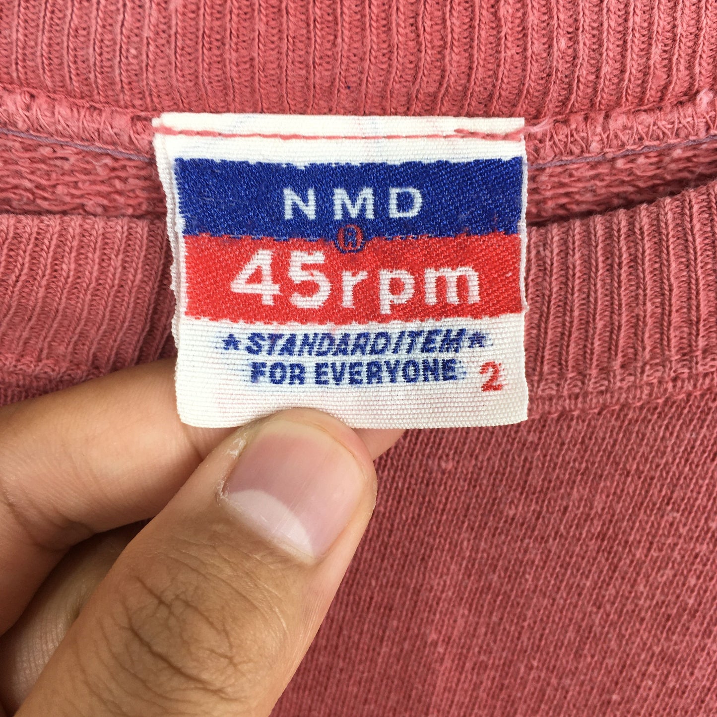 45RPM Studio Japan Pink Sweatshirt Medium