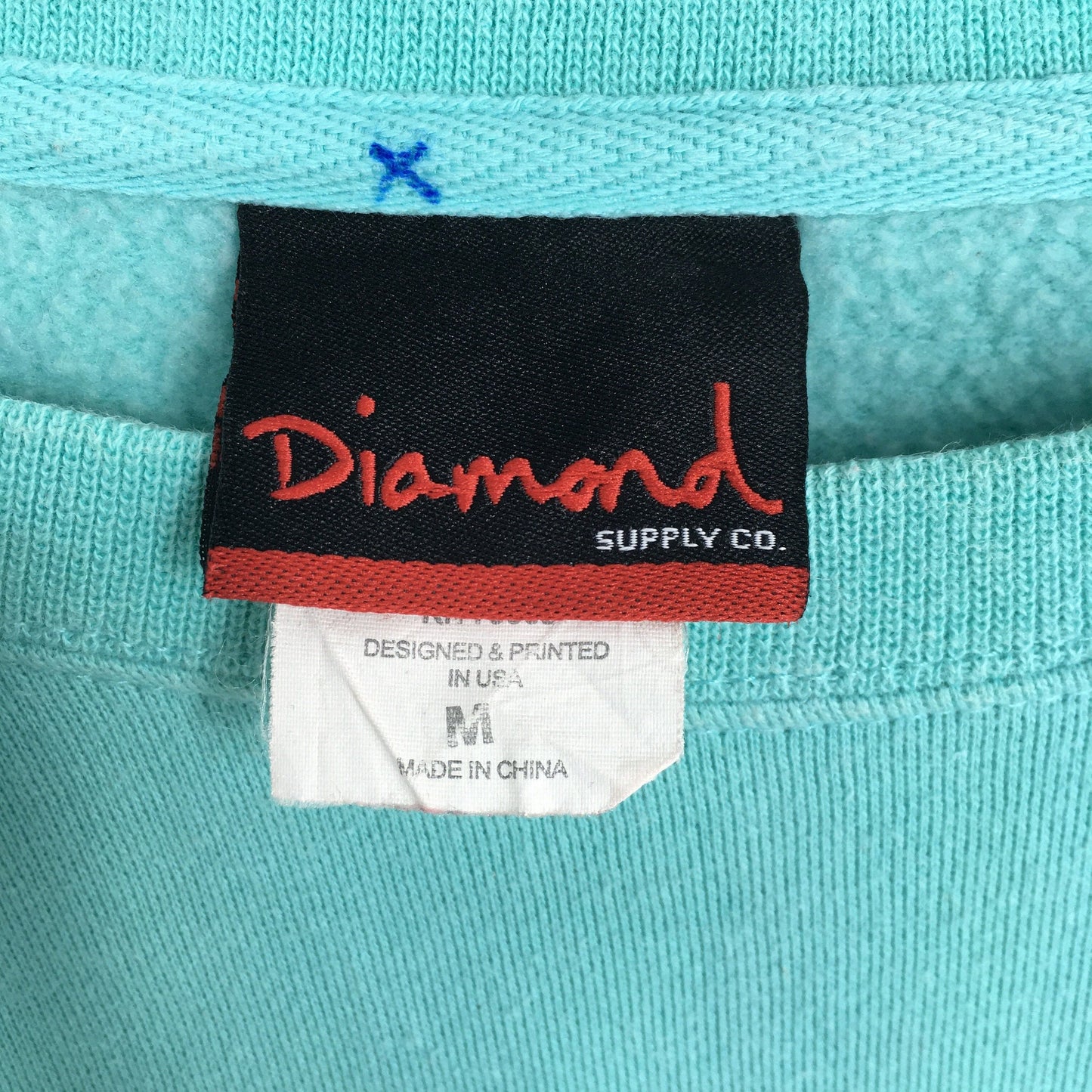 Diamond Supply Co Green Sweater Medium